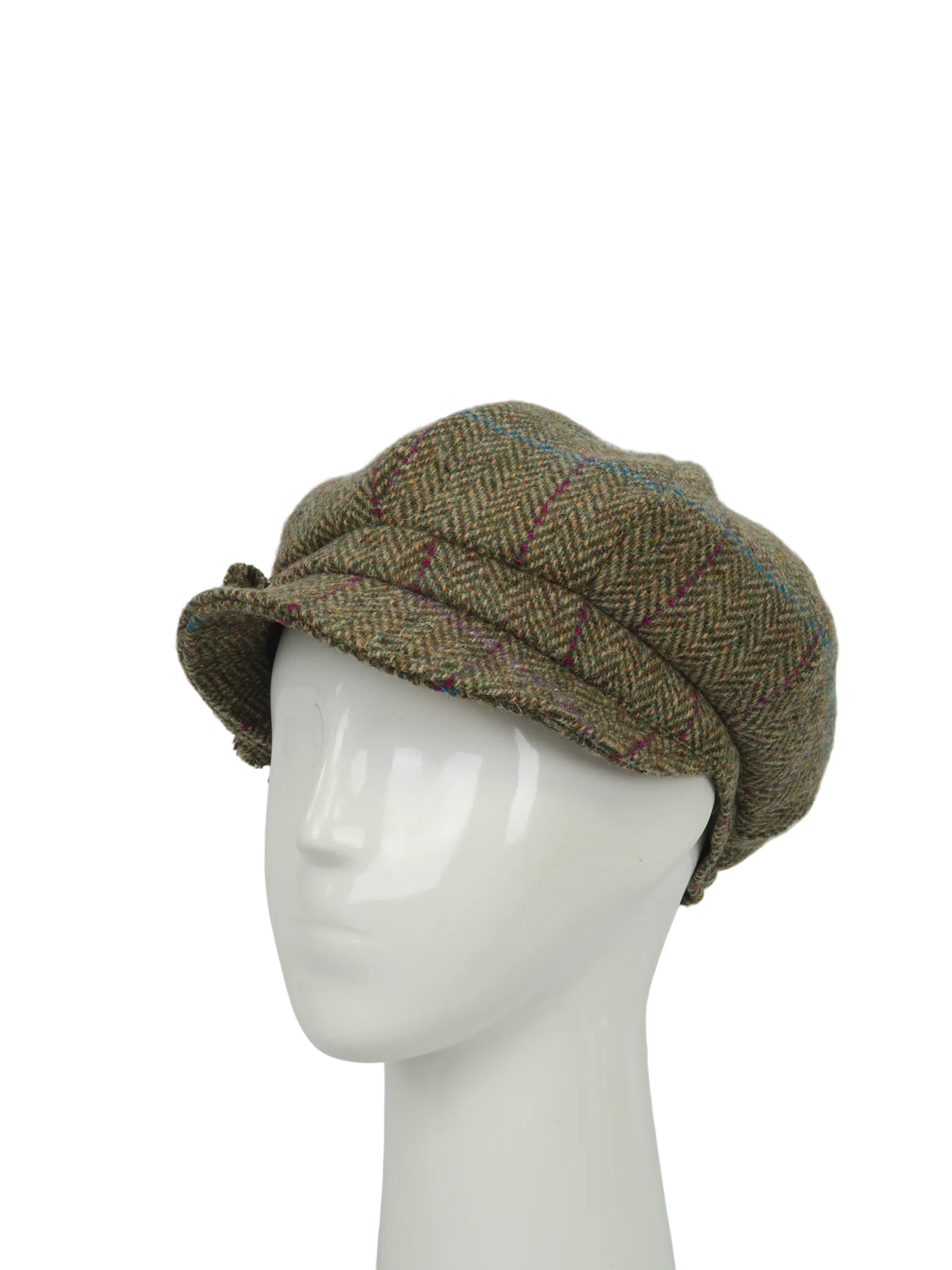 Harris Tweed Ladies Flower Hat - (HW) HB162 - Image 3