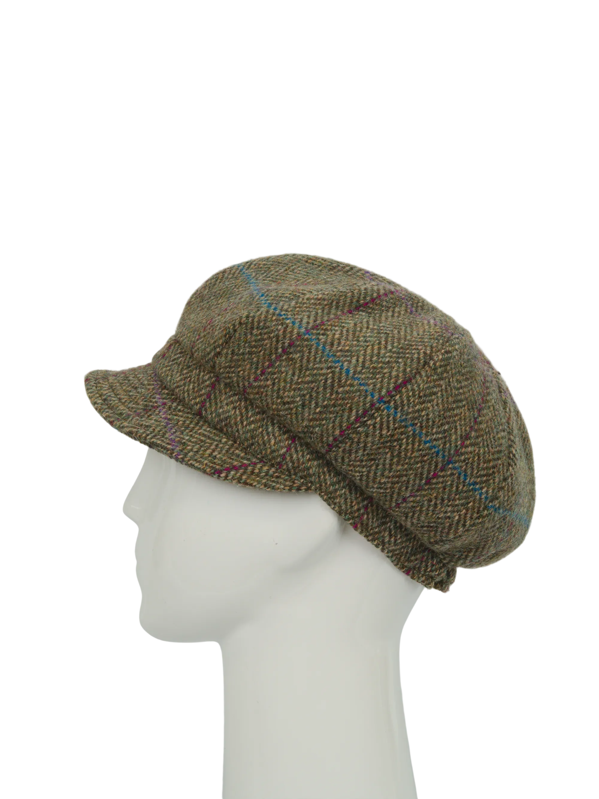 Harris Tweed Ladies Flower Hat - (HW) HB162 - Image 4