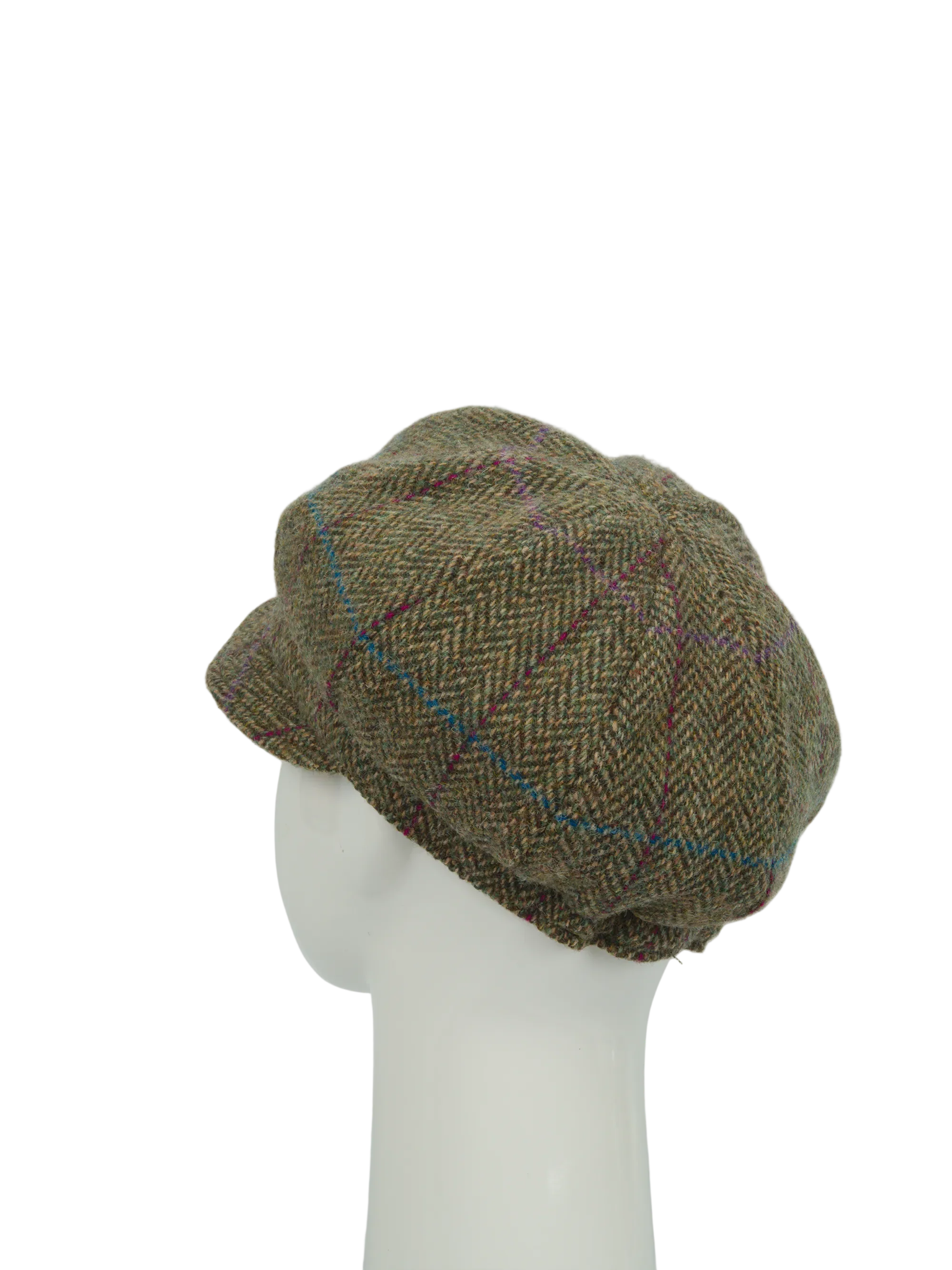 Harris Tweed Ladies Flower Hat - (HW) HB162 - Image 5