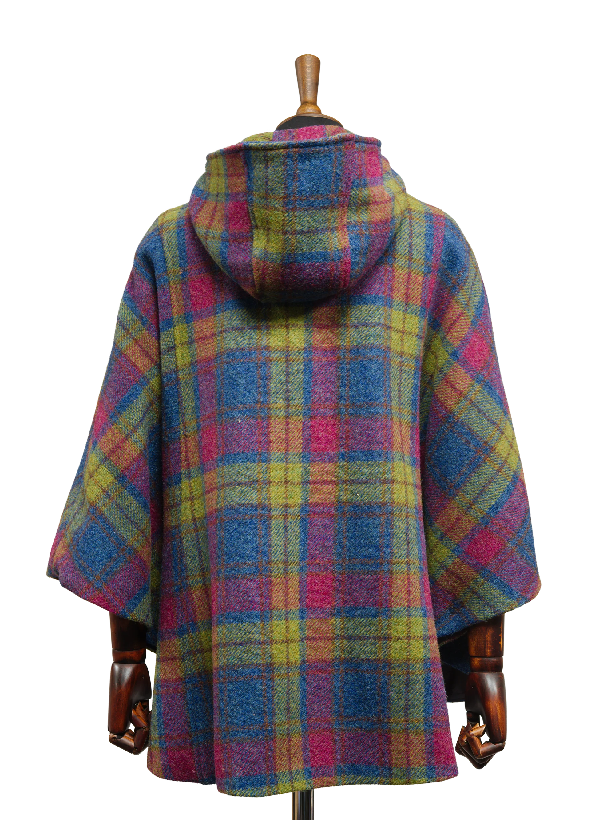 Harris Tweed Ladies Hooded Cape - A0195 - Image 4