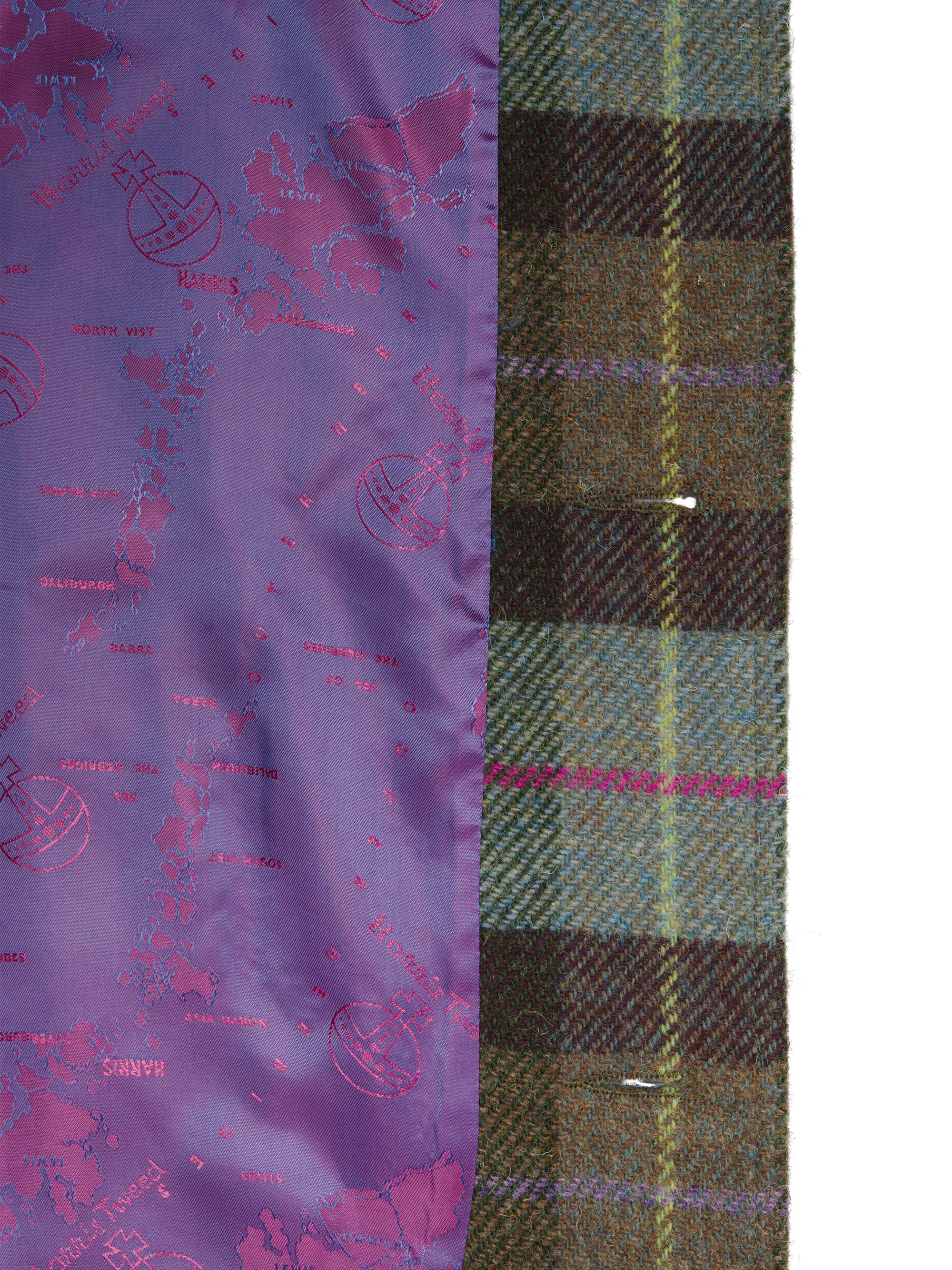 Harris Tweed Ladies Hooded Cape - A0254 - Image 7
