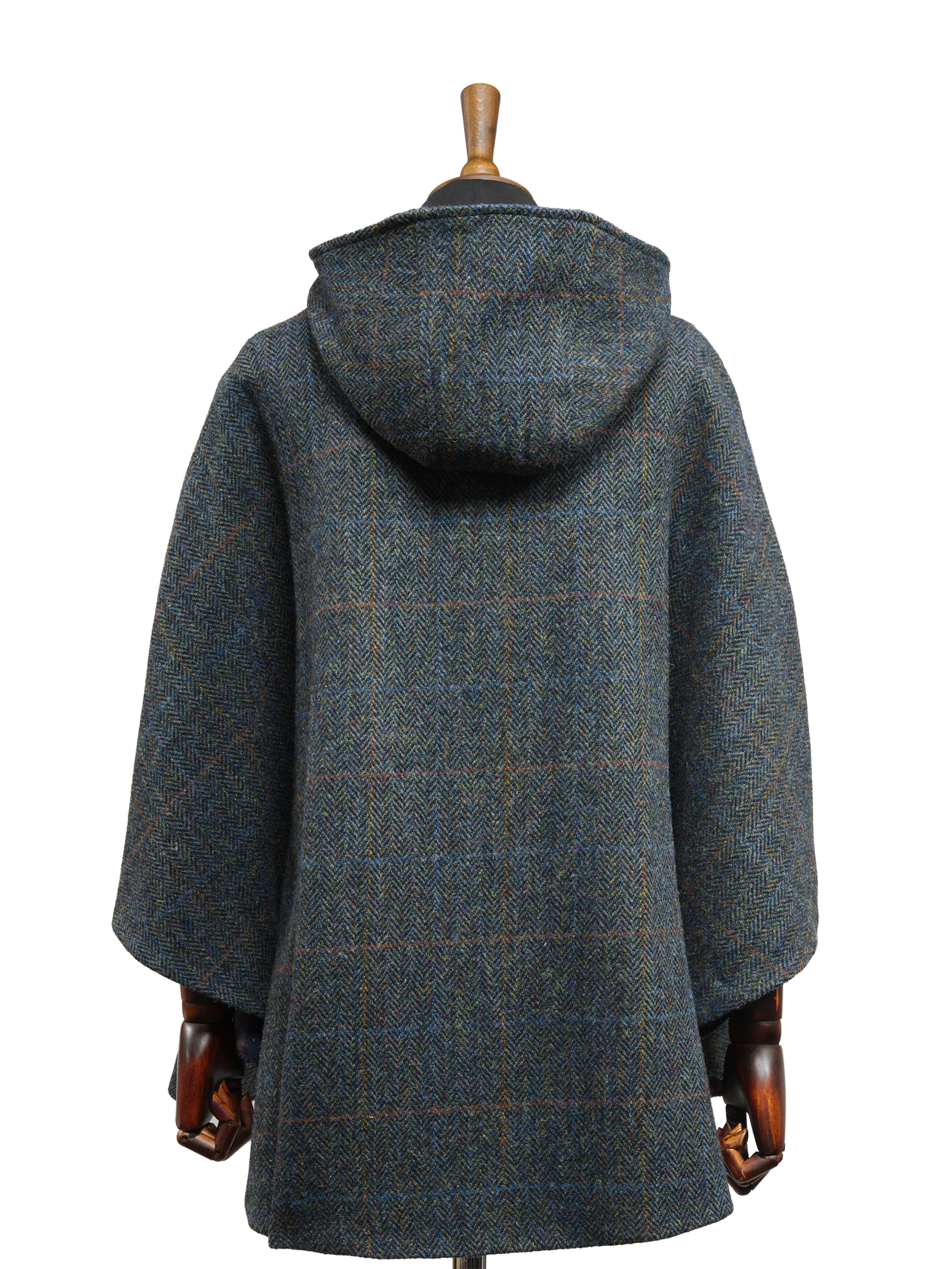 Harris Tweed Ladies Hooded Cape - HB80 - Image 4