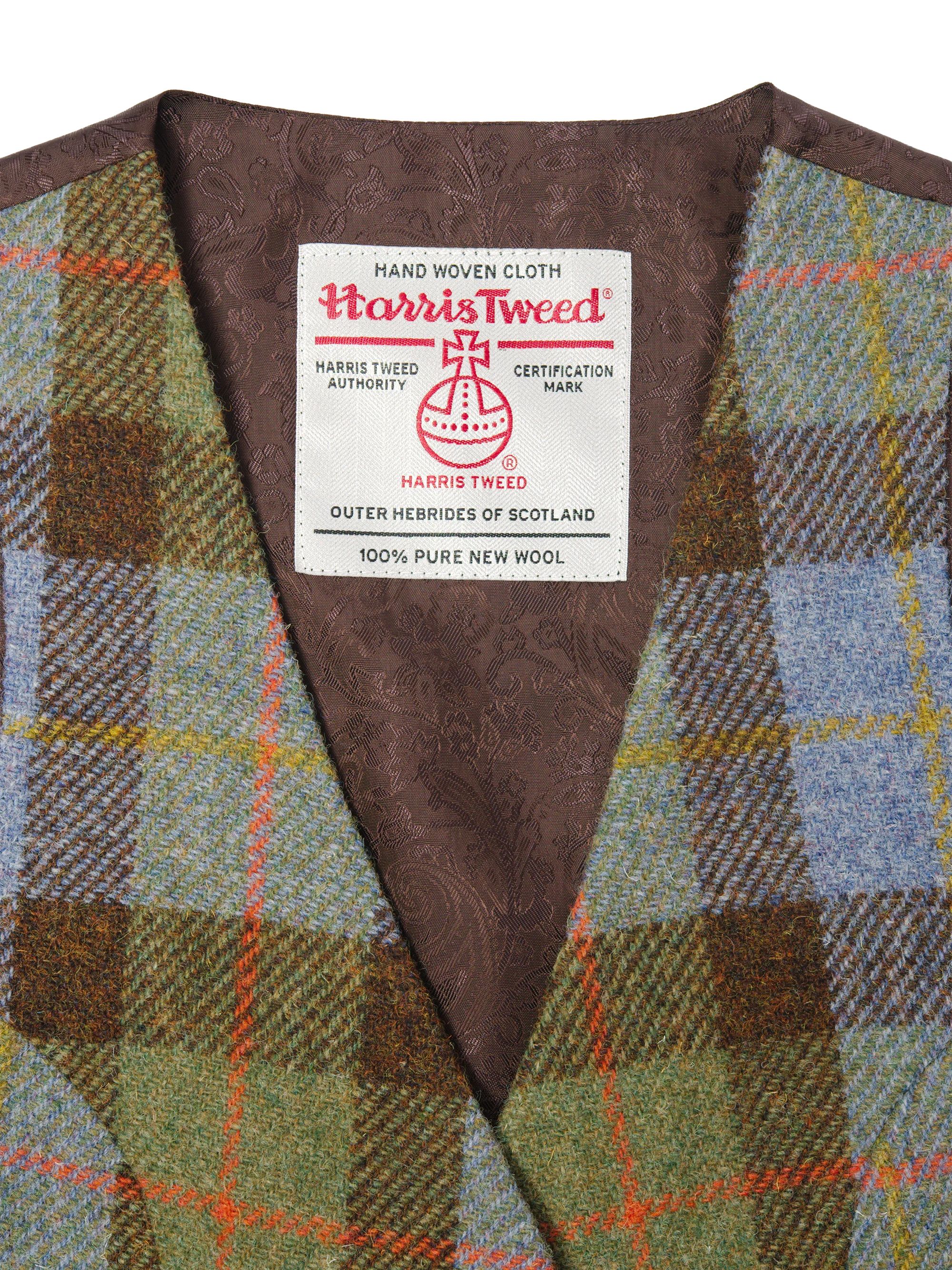 Harris Tweed Ladies Janet Waistcoat - A017 - Image 2