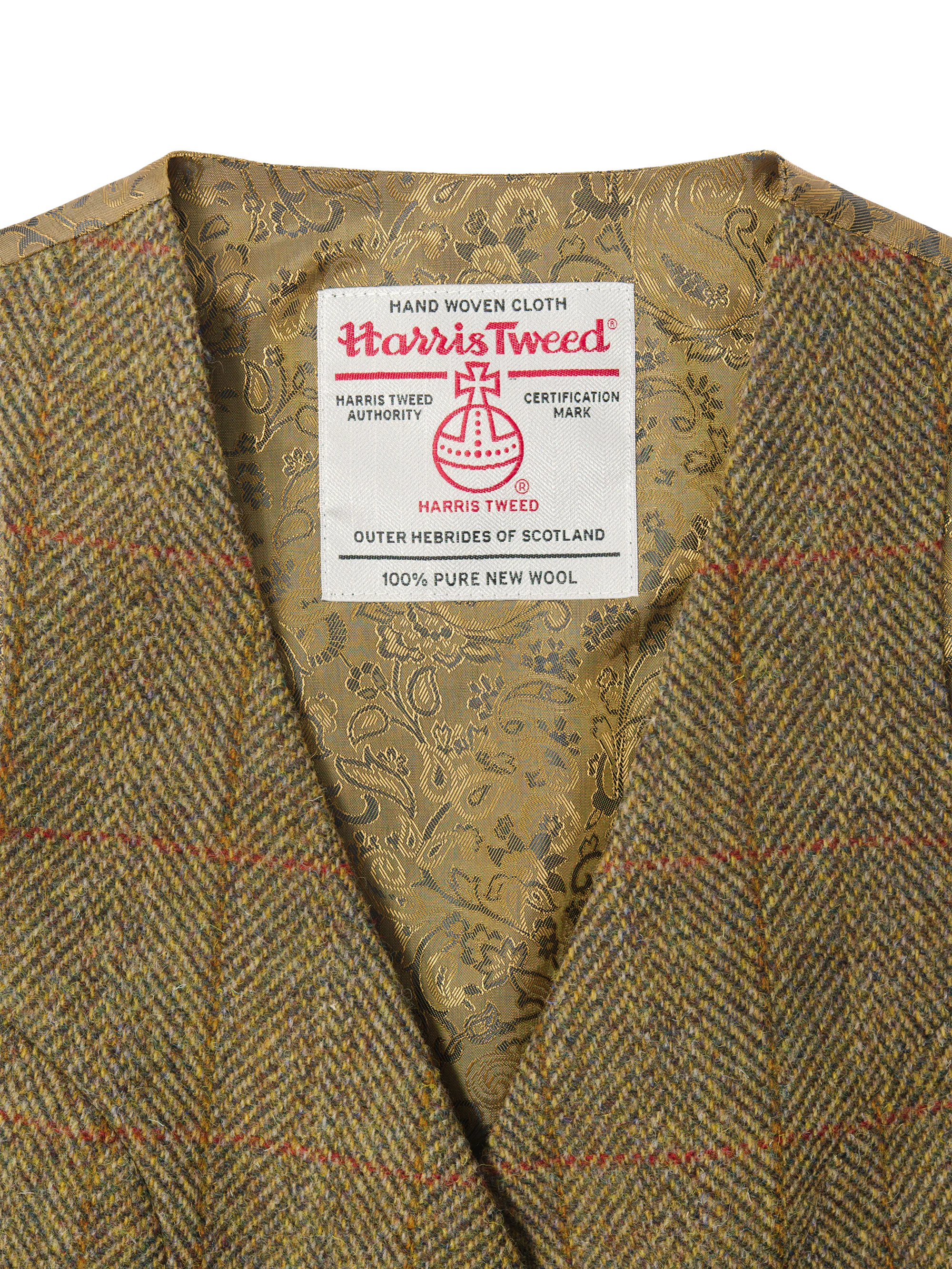 Harris Tweed Ladies Janet Waistcoat - HB67 - Image 2