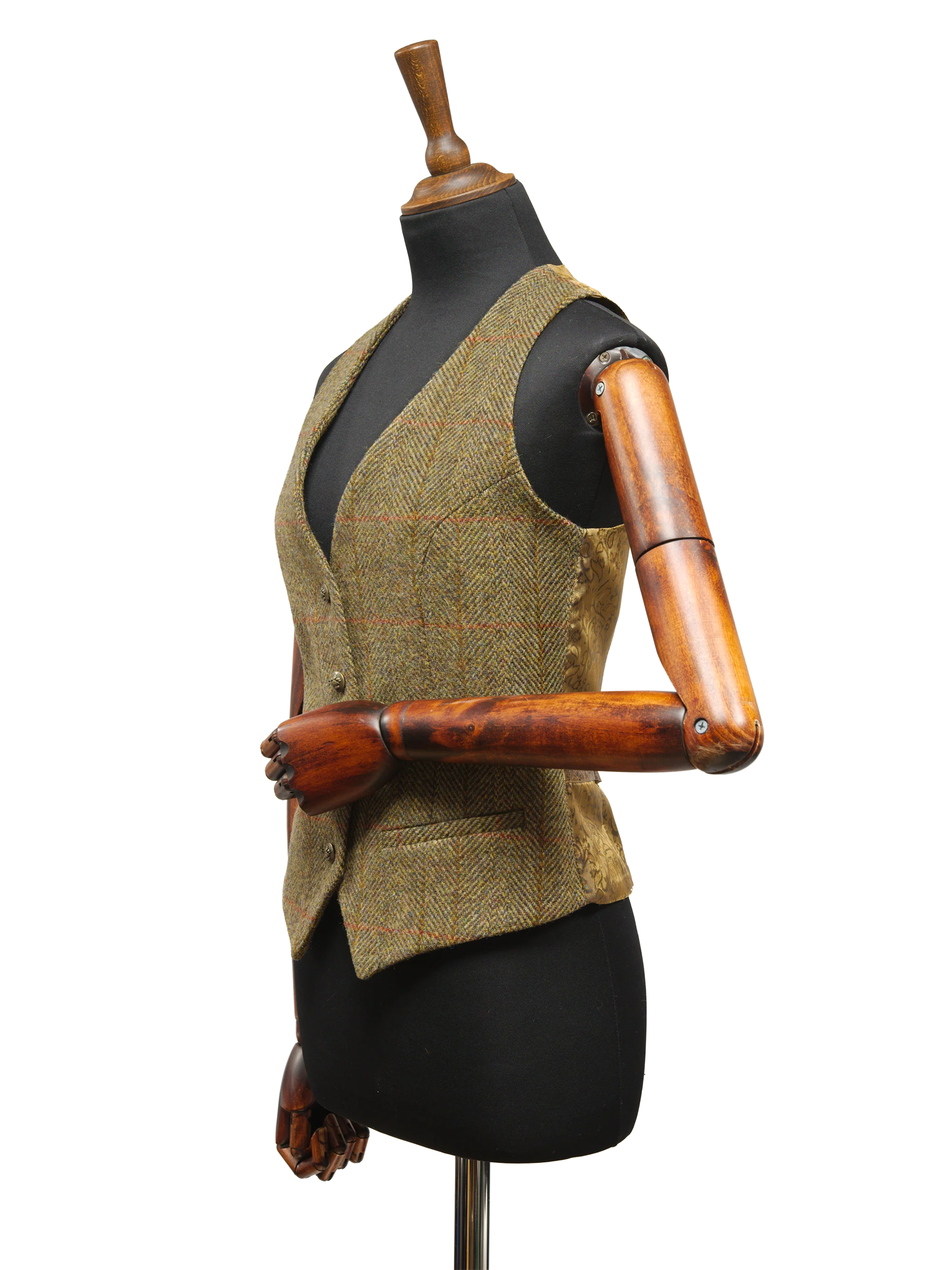 Harris Tweed Ladies Janet Waistcoat - HB67 - Image 3