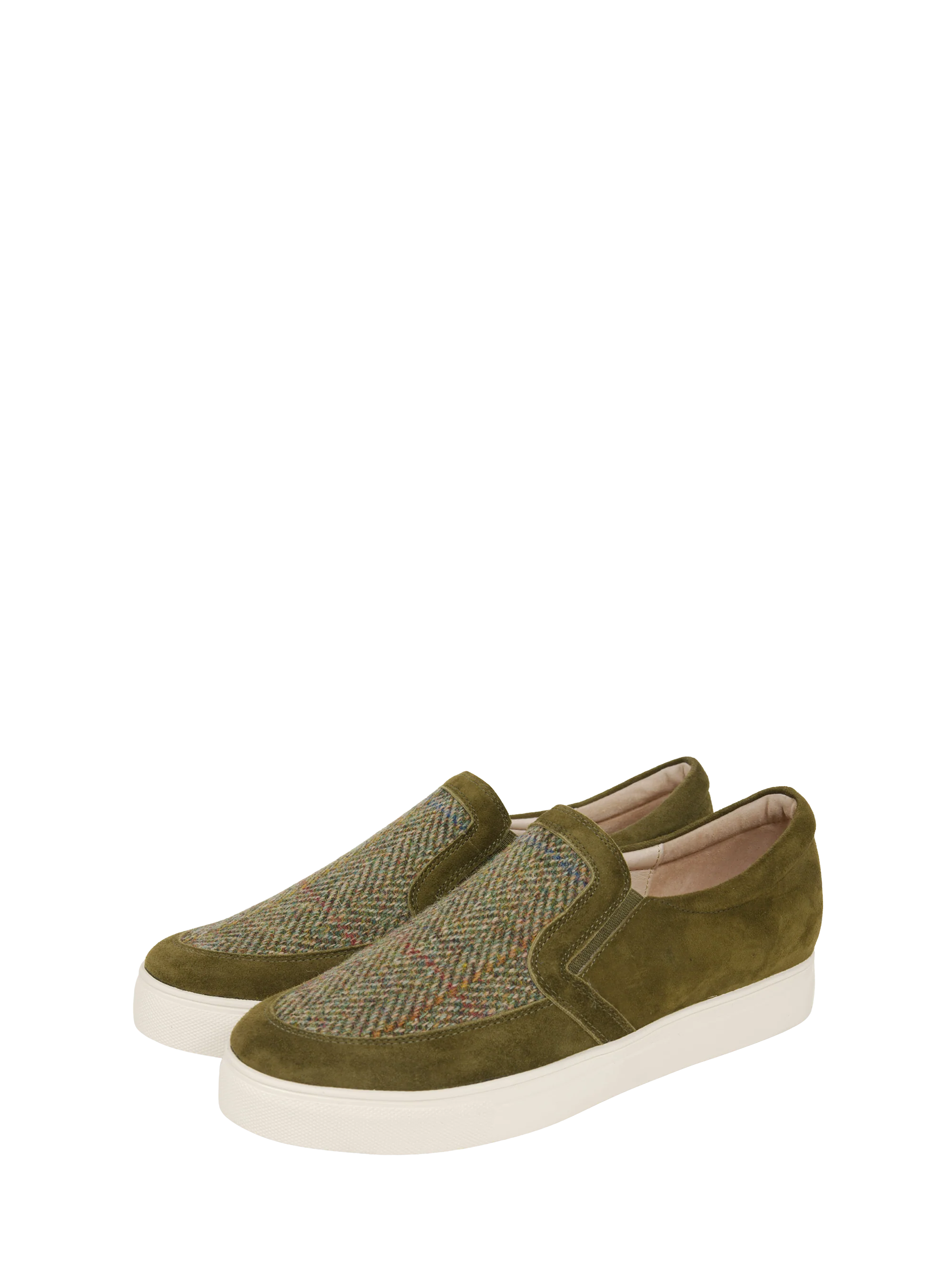 Harris Tweed Ladies Plimsoles - HB55