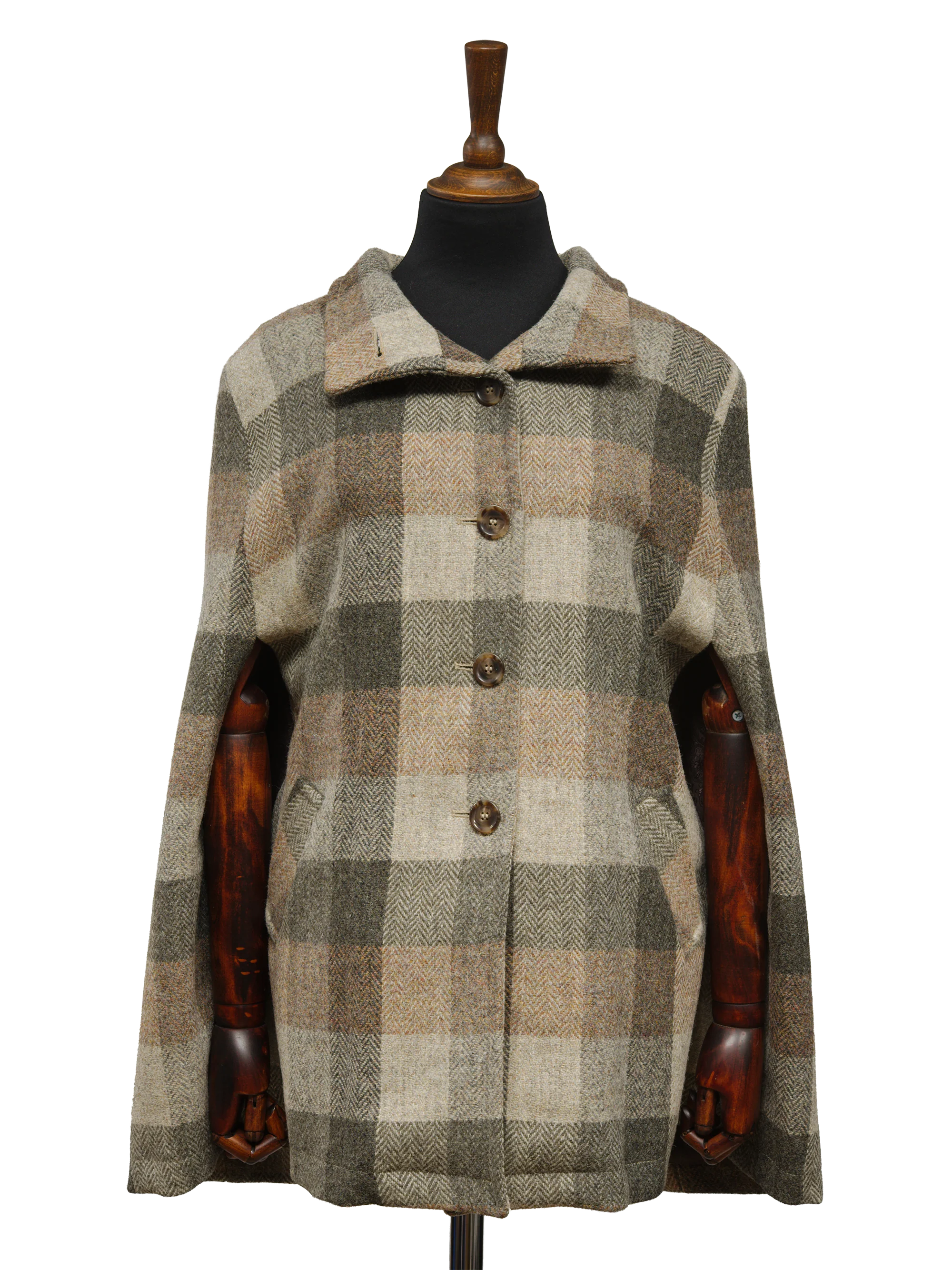 Harris Tweed Ladies Sienna Cape - HB155 - Image 2
