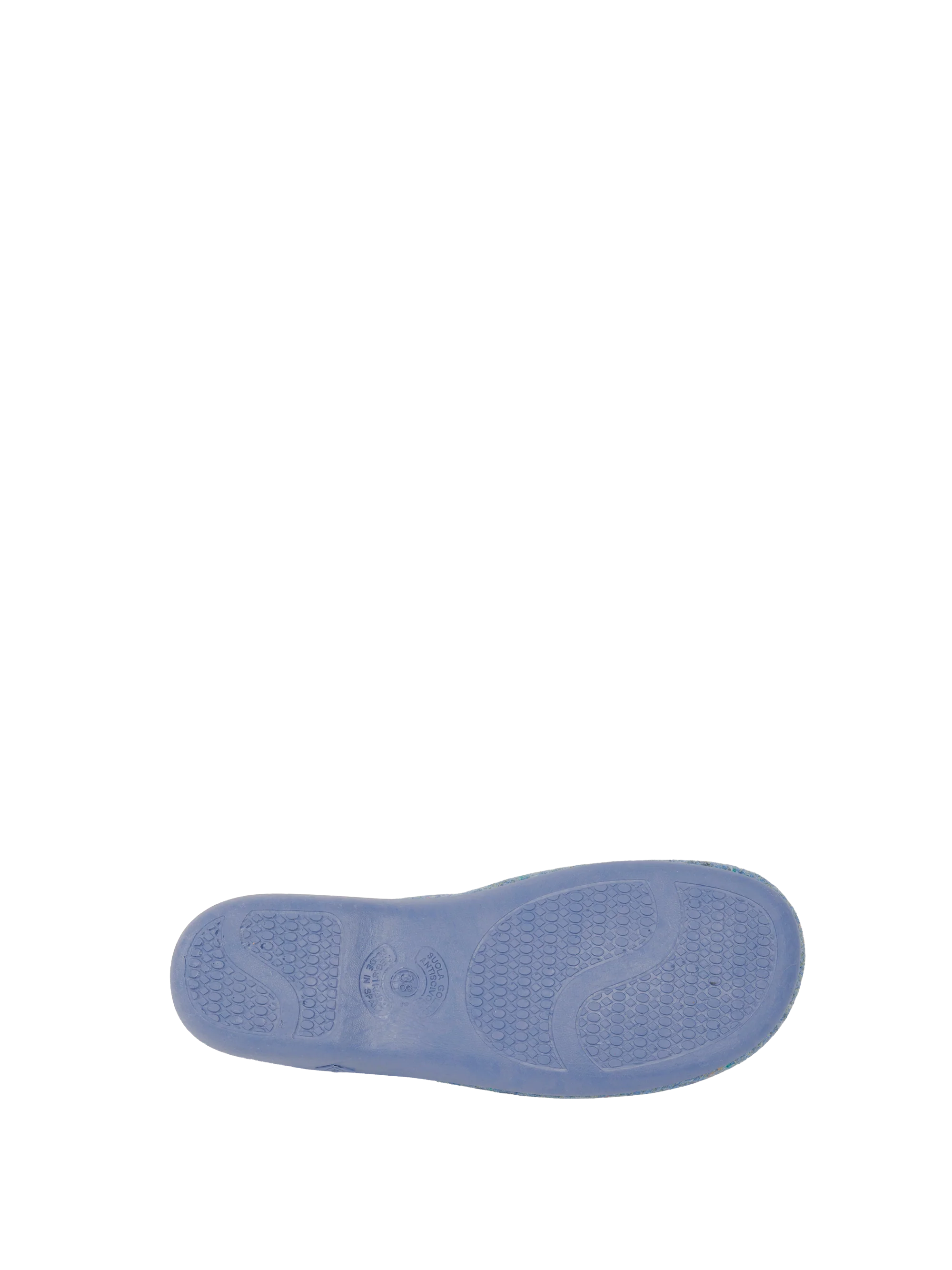 Harris Tweed Ladies Slippers - Sky Windowpane - Image 3
