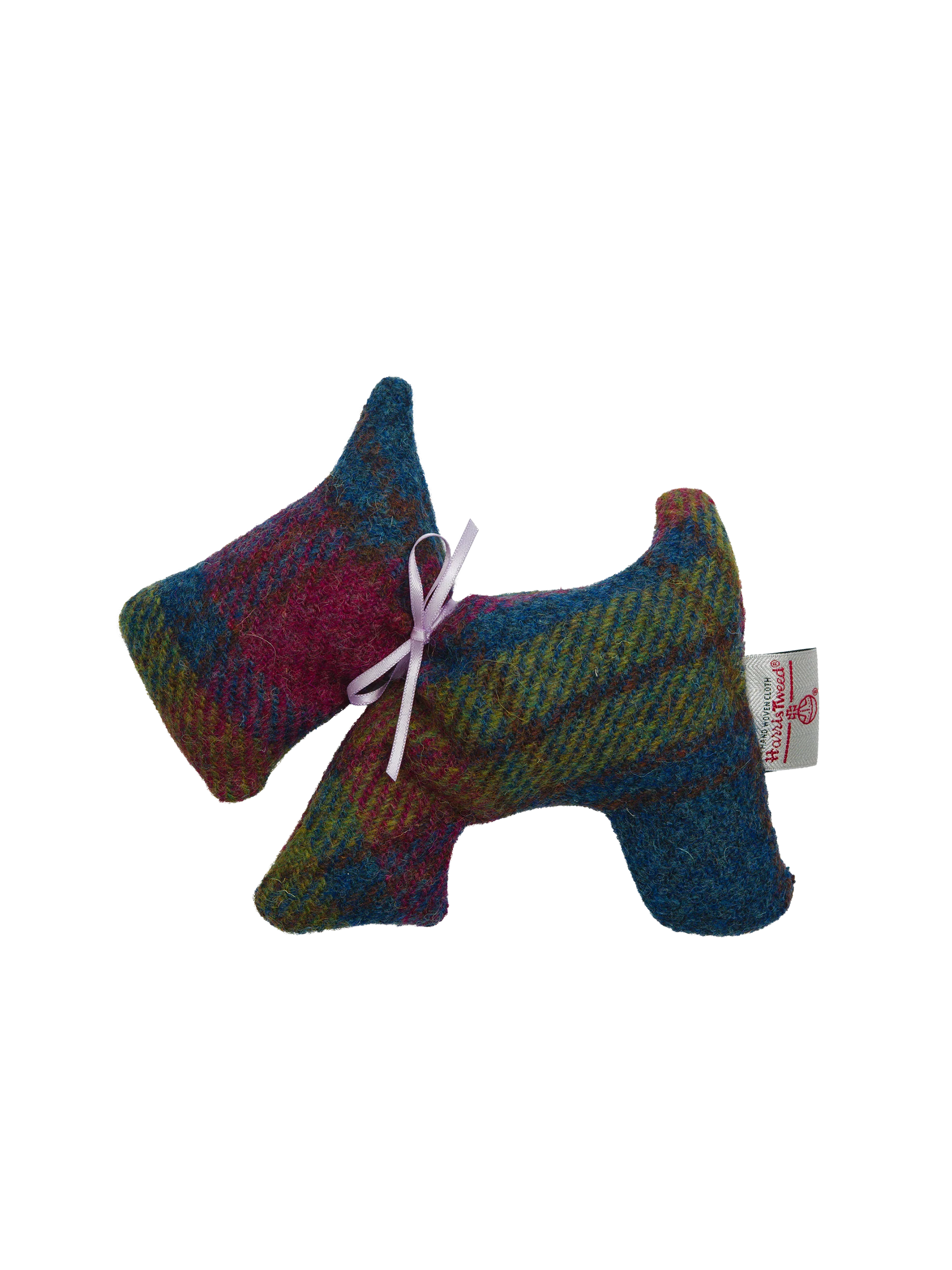 Harris Tweed Lavender Scottie Dog - A0195