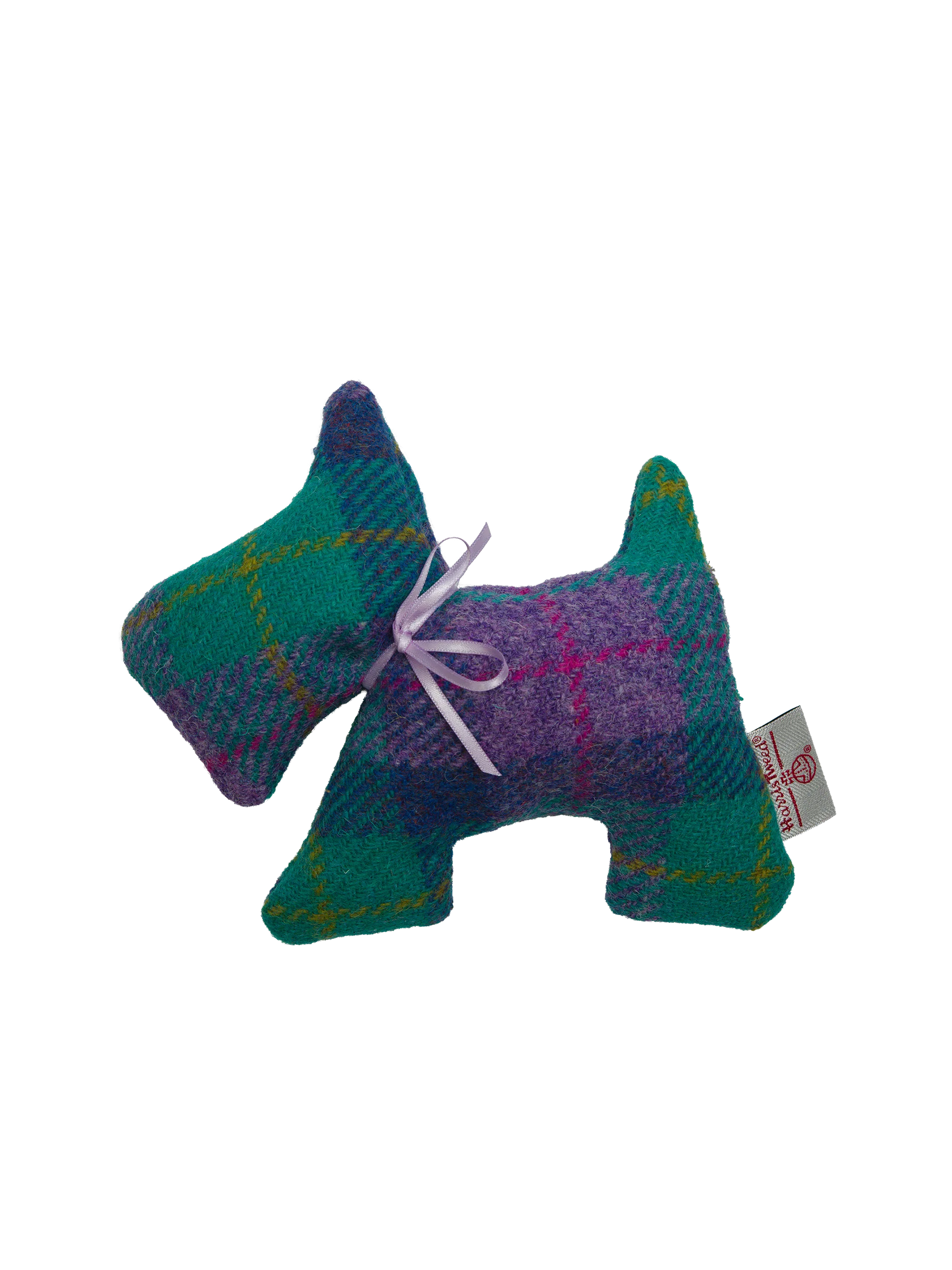 Harris Tweed Lavender Scottie Dog - A0222