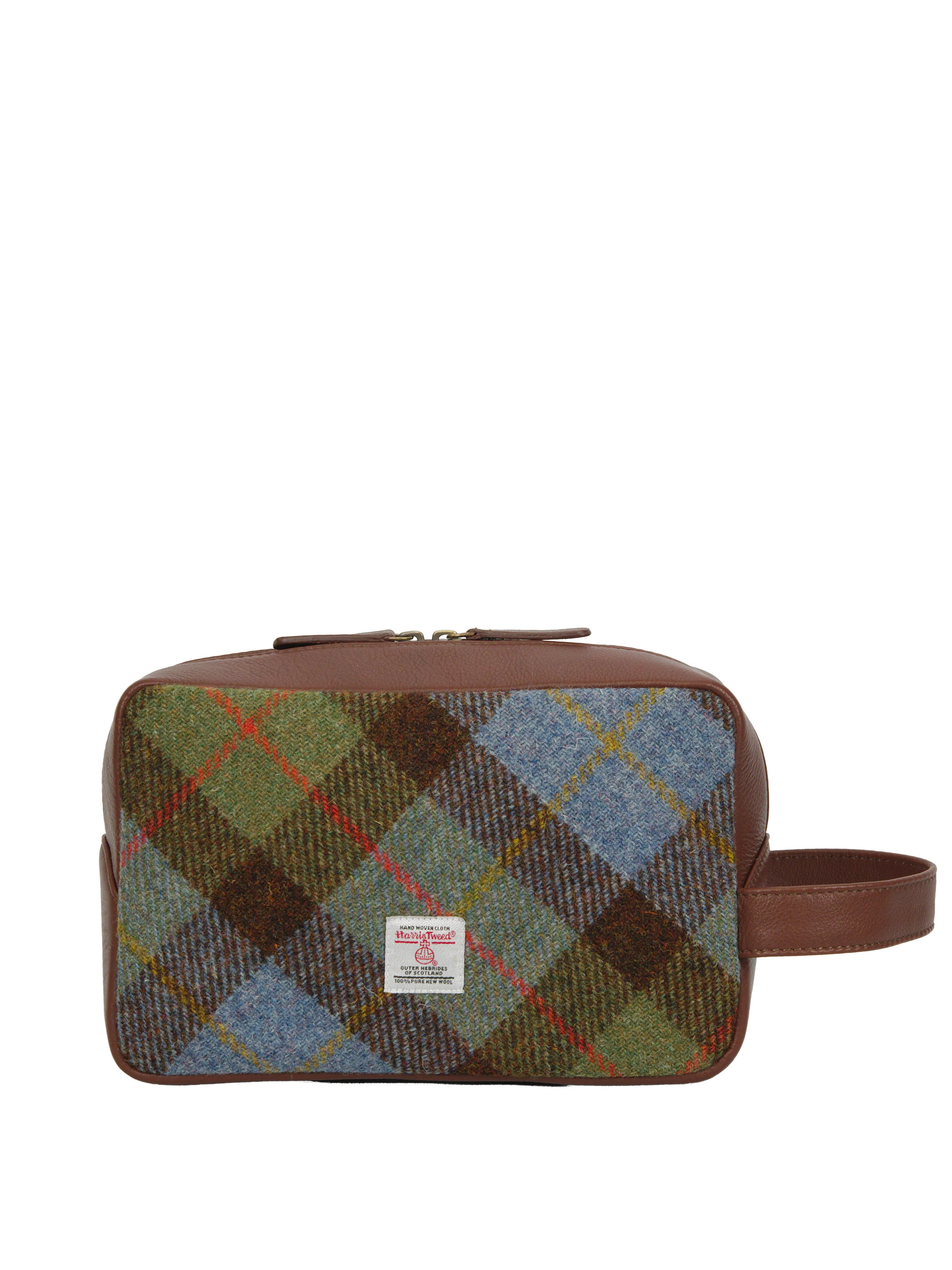 Harris Tweed Lewis Washbag - A017