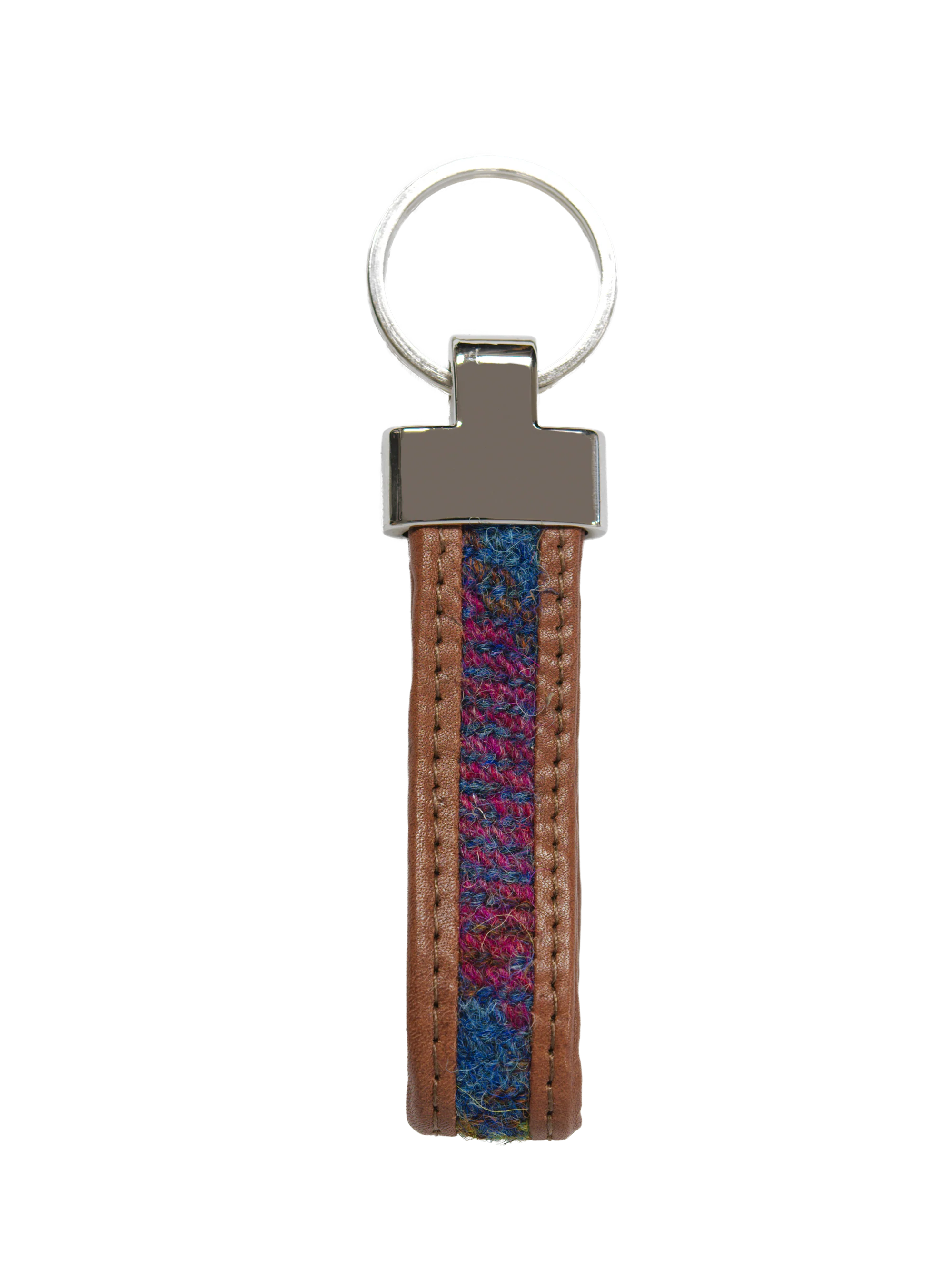 Harris Tweed Loop Keyring - A0195