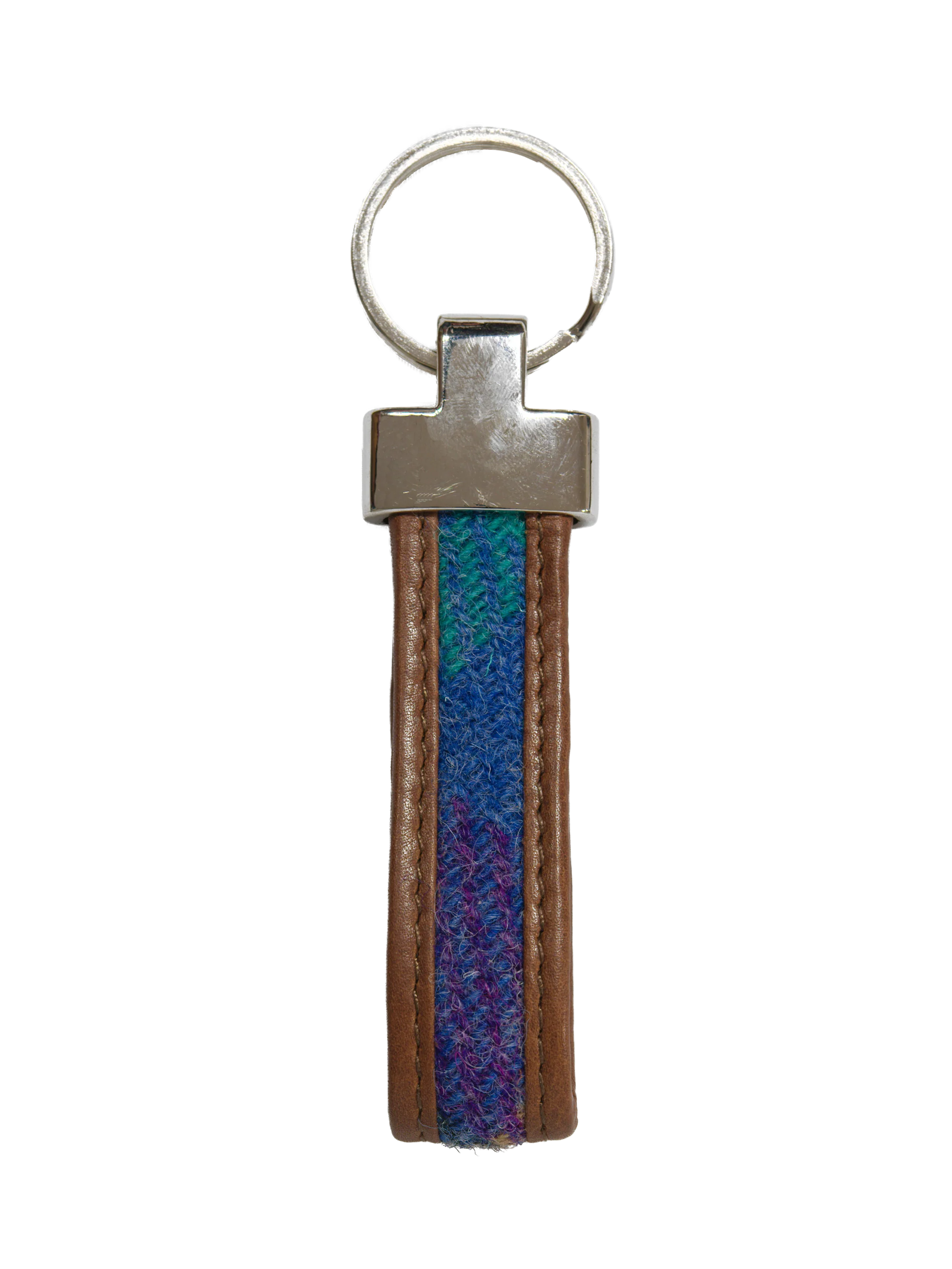 Harris Tweed Loop Keyring - A085