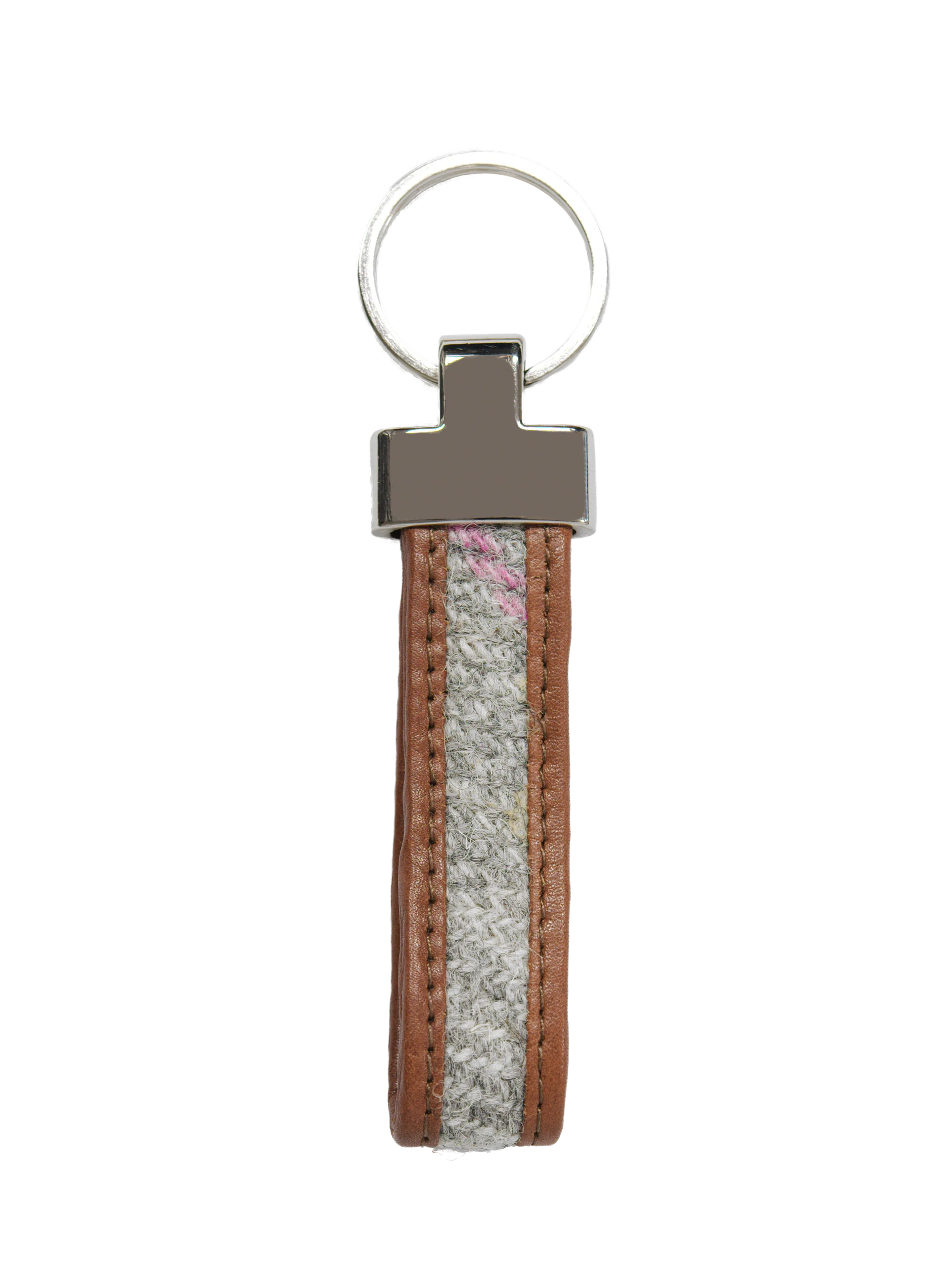 Harris Tweed Loop Keyring - A095