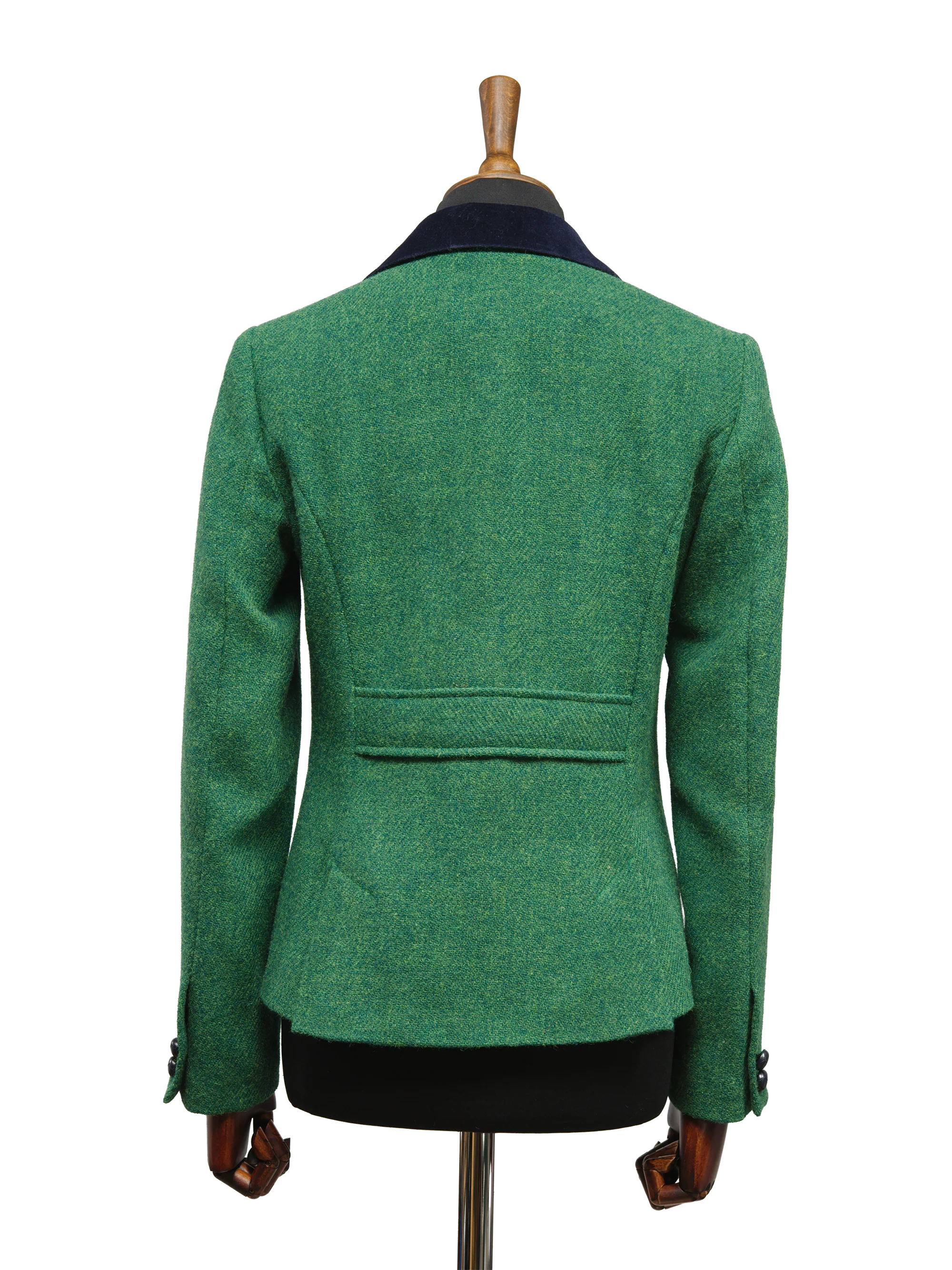 Harris Tweed Lorna Jacket - Mid Green - Image 3