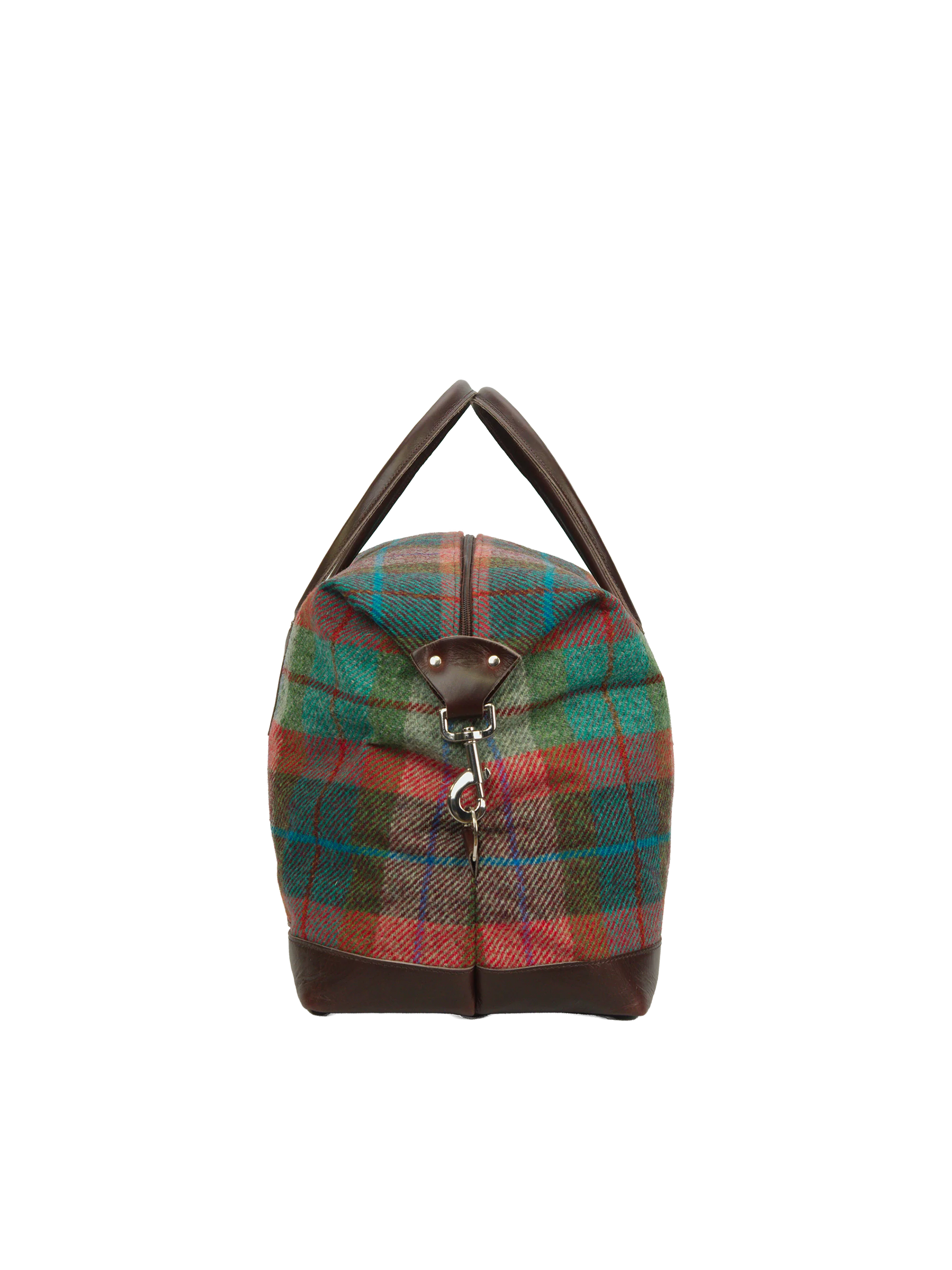 Harris Tweed Luggage Bag - A0112 (Tan Leather) - Image 4