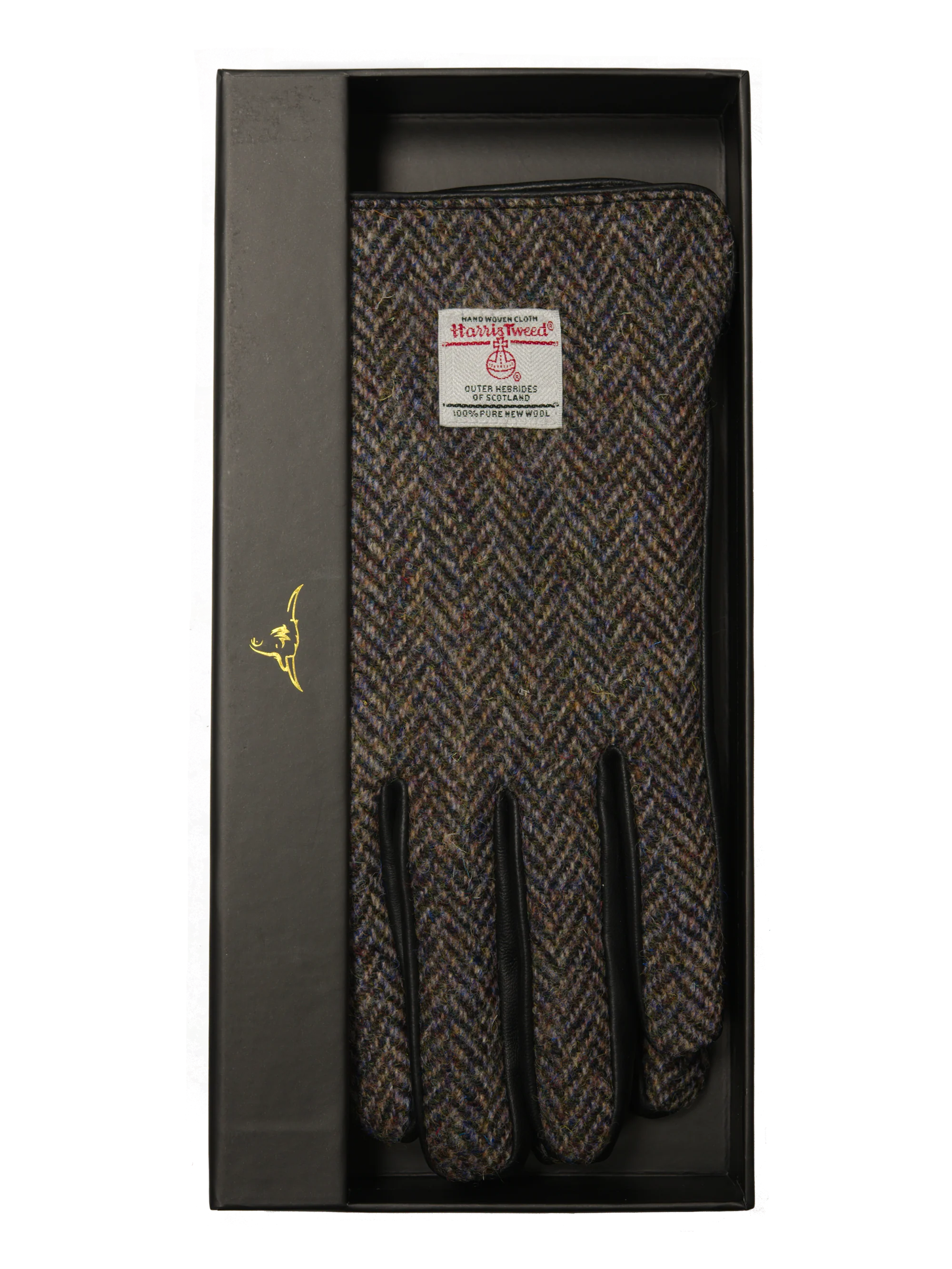 Harris Tweed Men's Gloves - HB61 (GA) - Image 3
