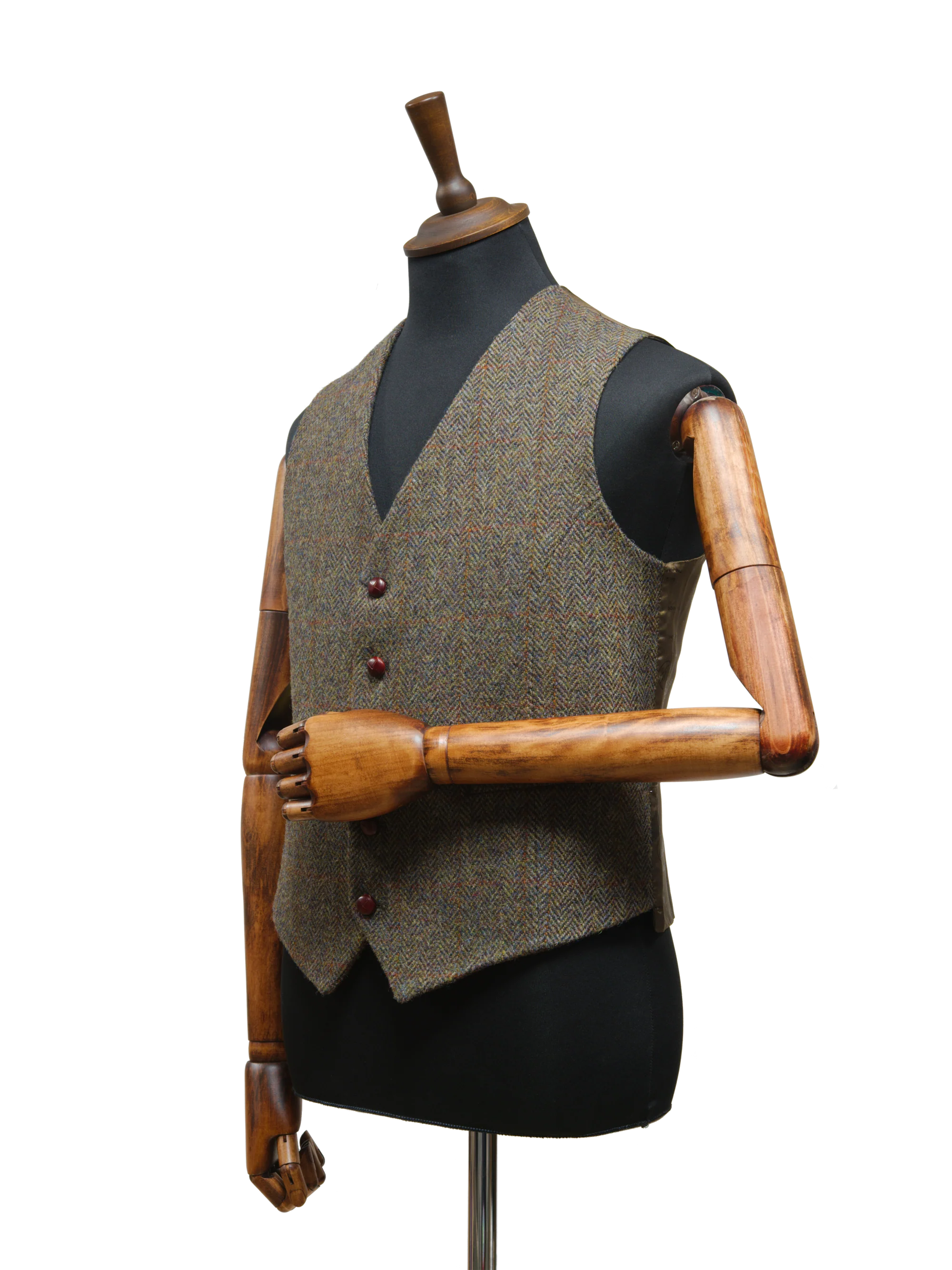 Harris Tweed Mens Waistcoat - HB40 - Image 2