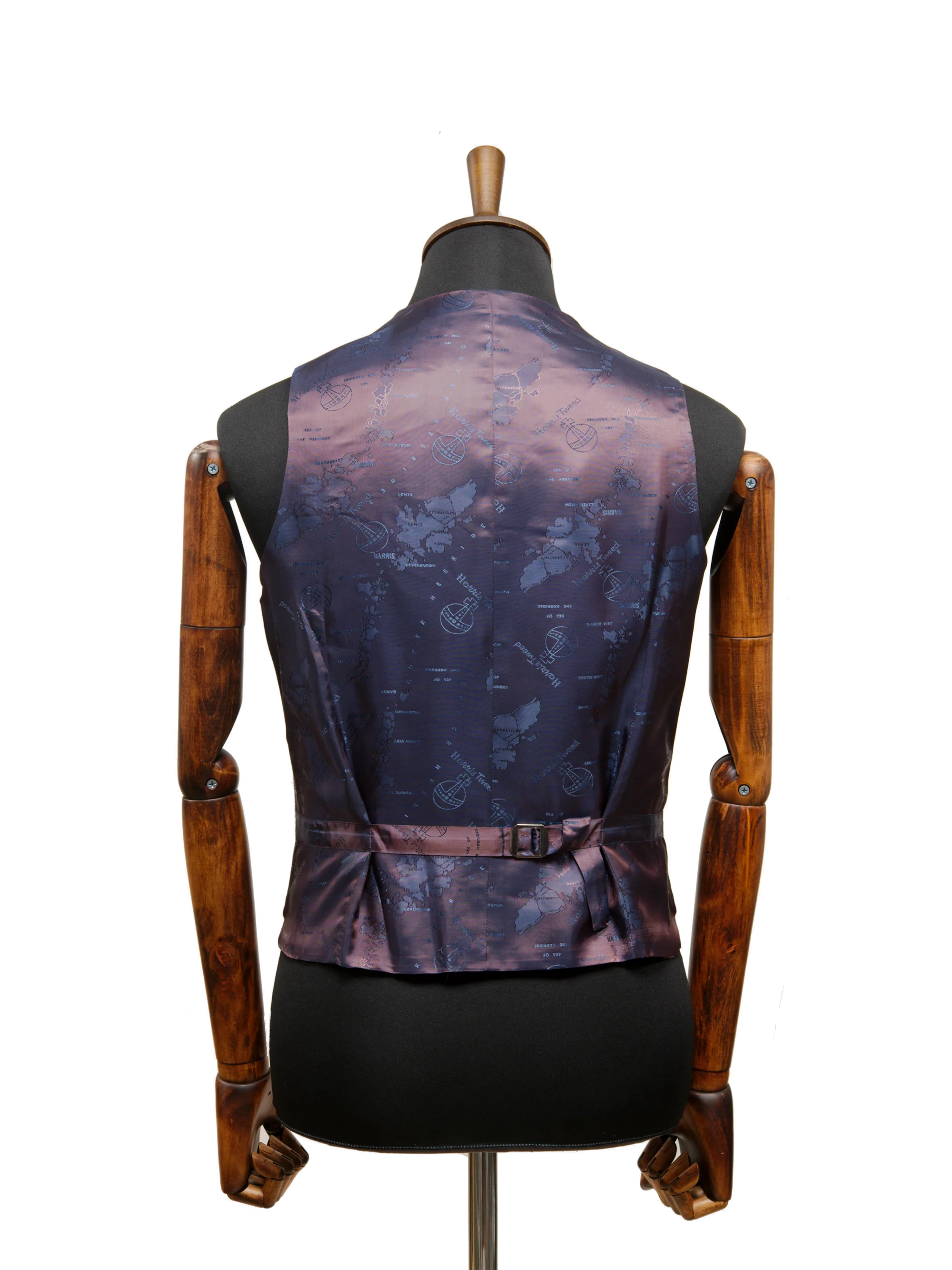 Harris Tweed Mens Waistcoat - HB80 - Image 3