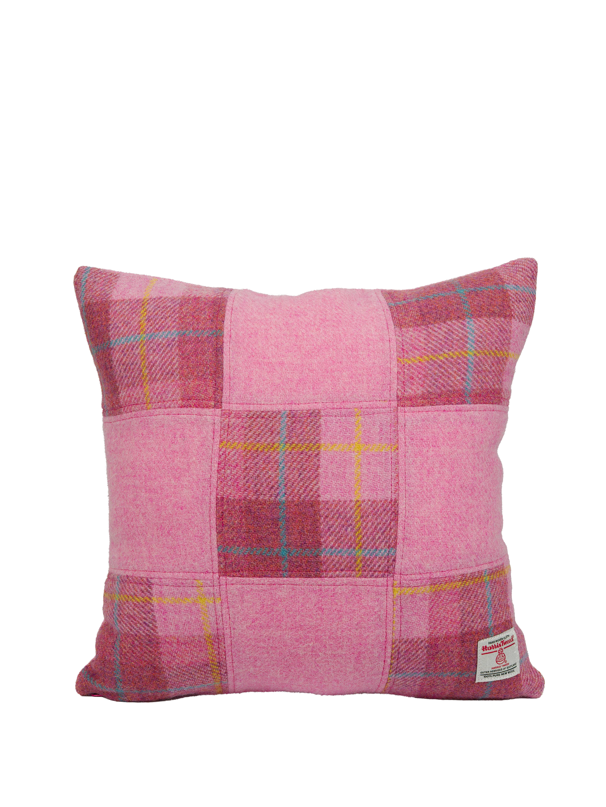 Harris Tweed Patchwork Cushion - A0223 & 210