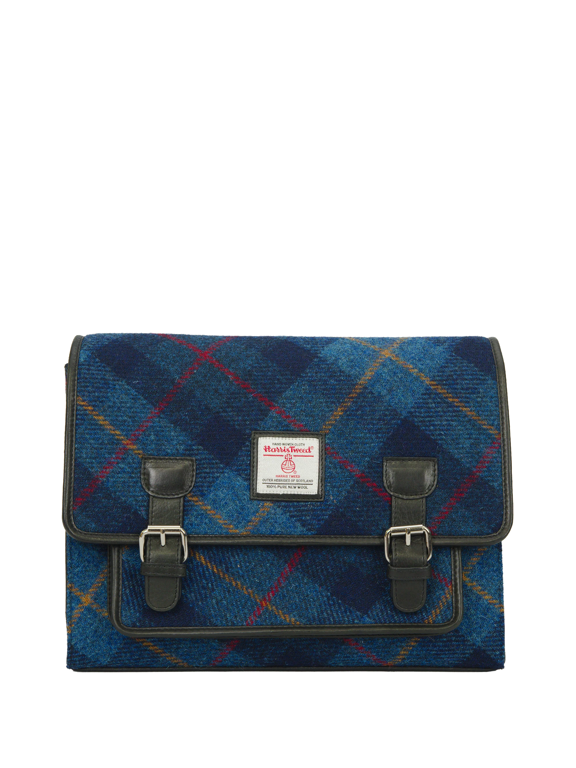 Harris Tweed Reef Satchel Bag - A075 - Image 3