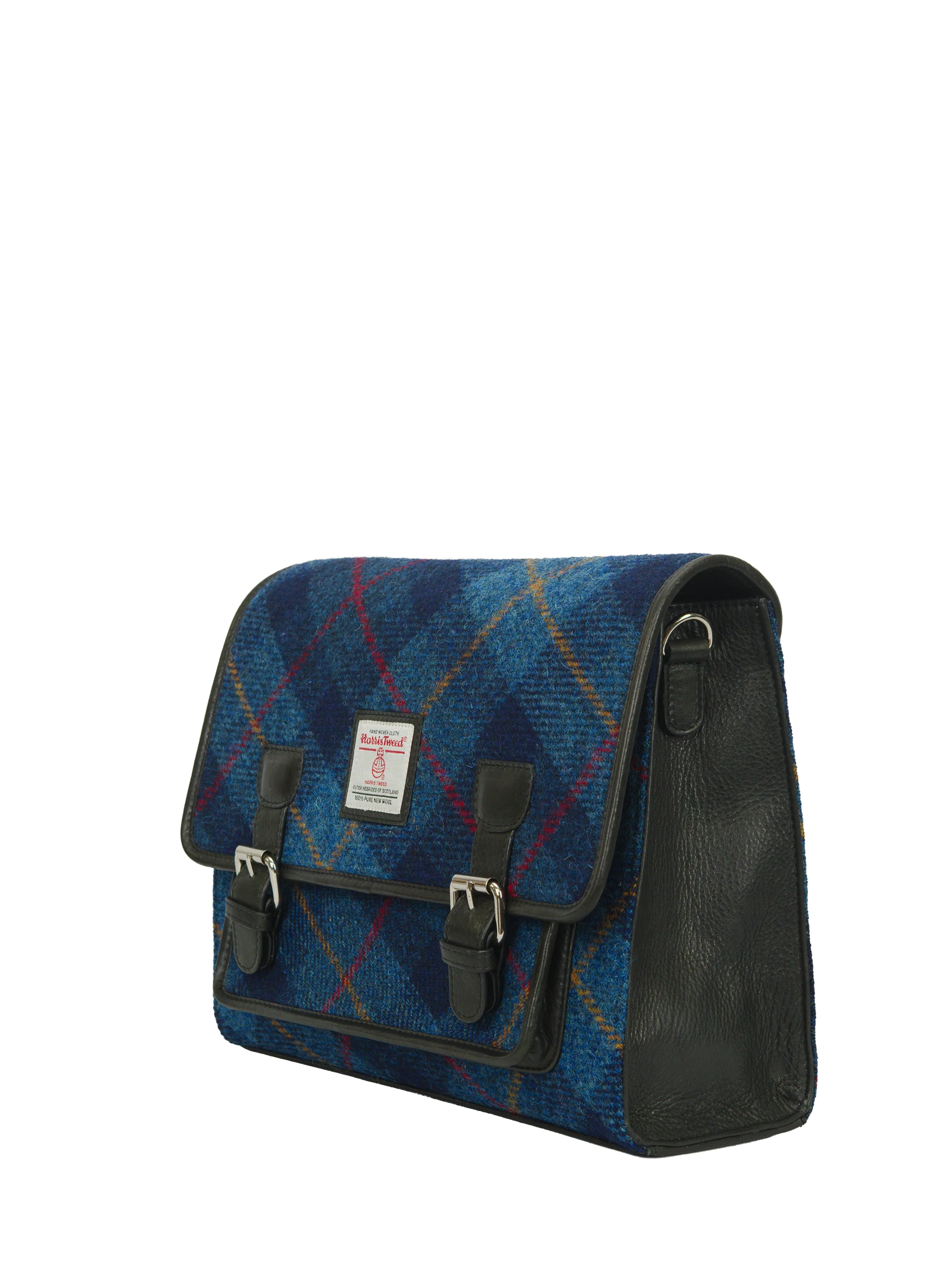 Harris Tweed Reef Satchel Bag - A075 - Image 4