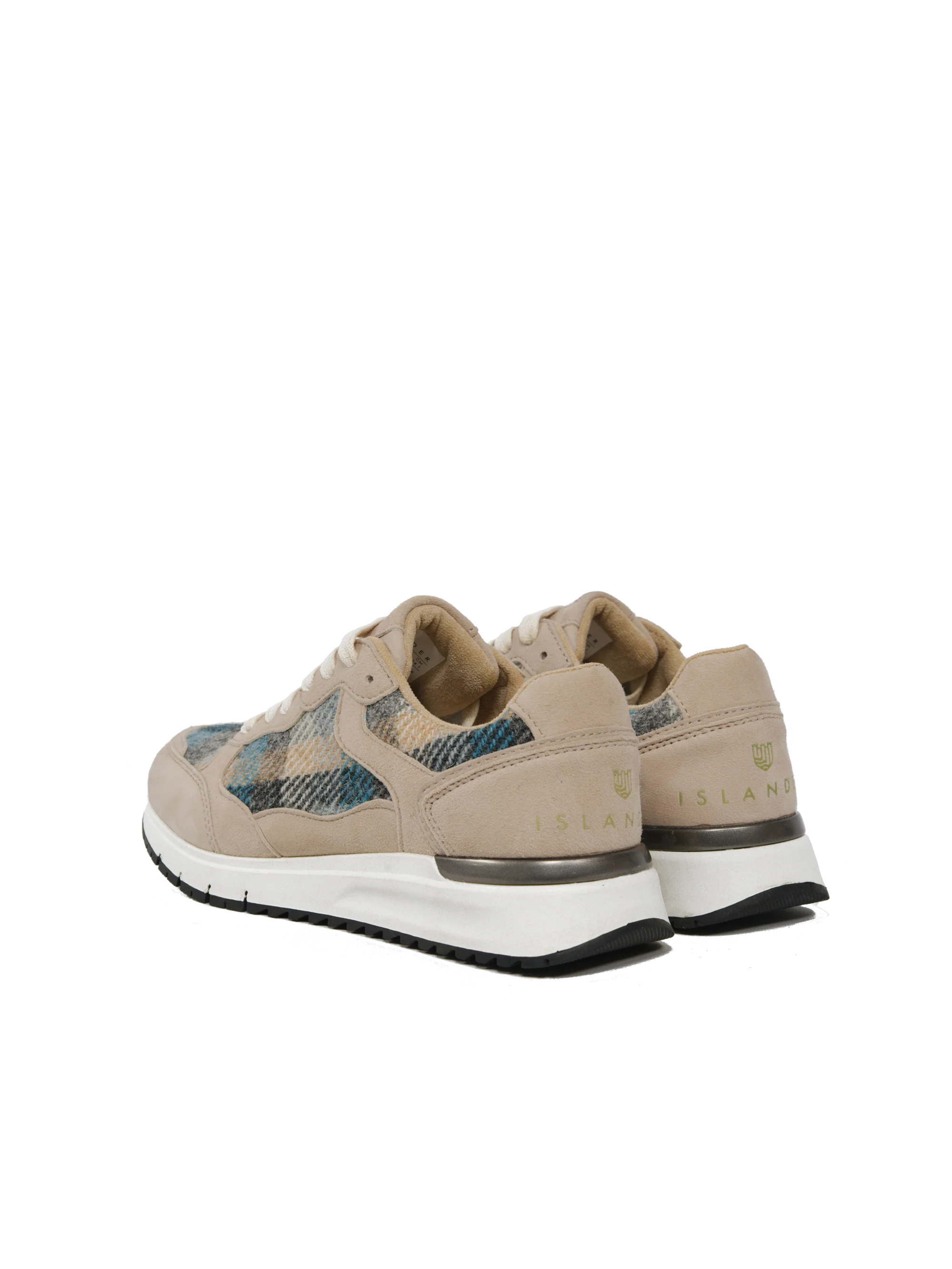 Harris Tweed Rosie Trainers - Islander Check - Image 3