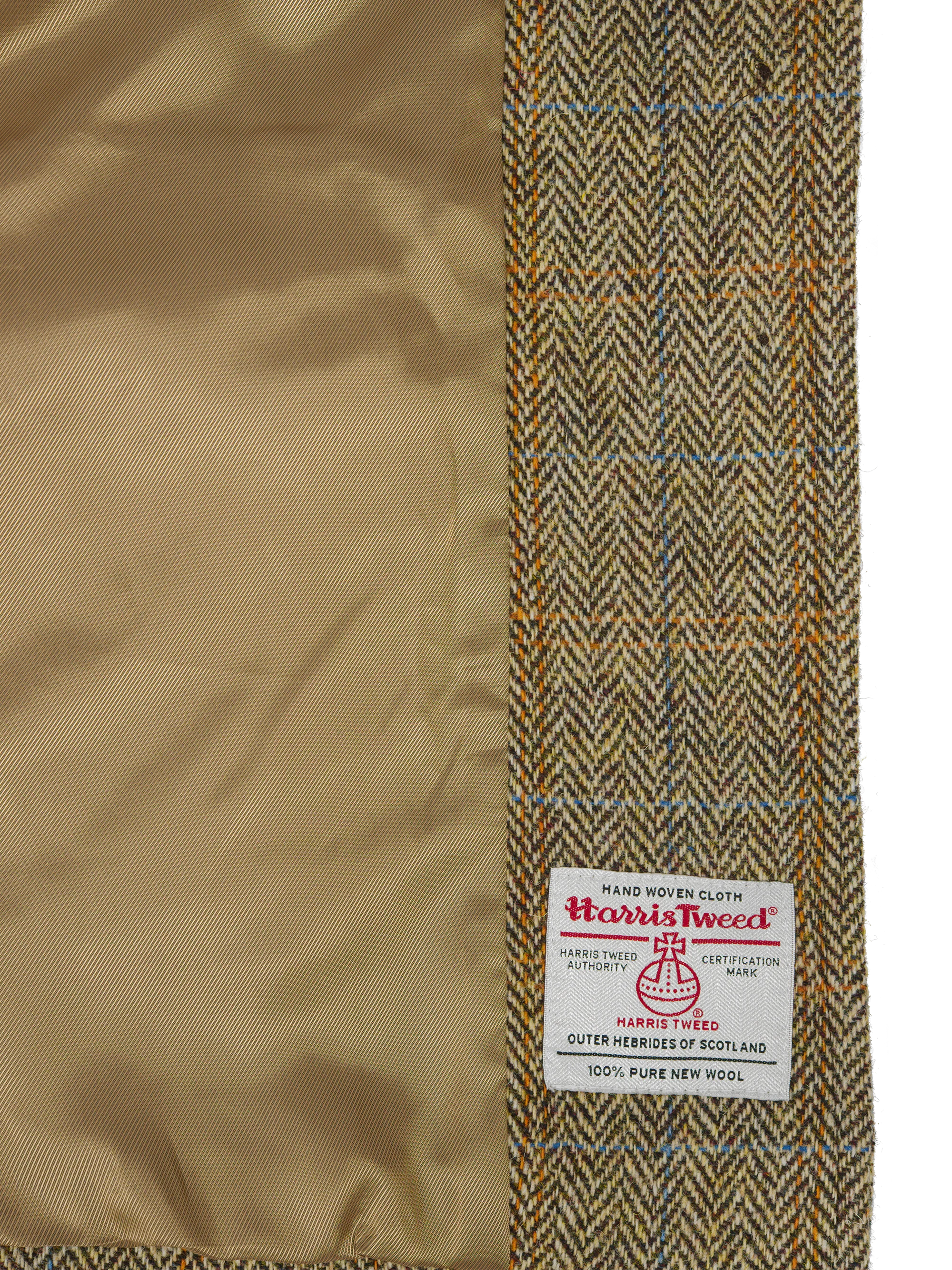 Harris Tweed Sandra Coat - Bracken Herringbone - Image 7