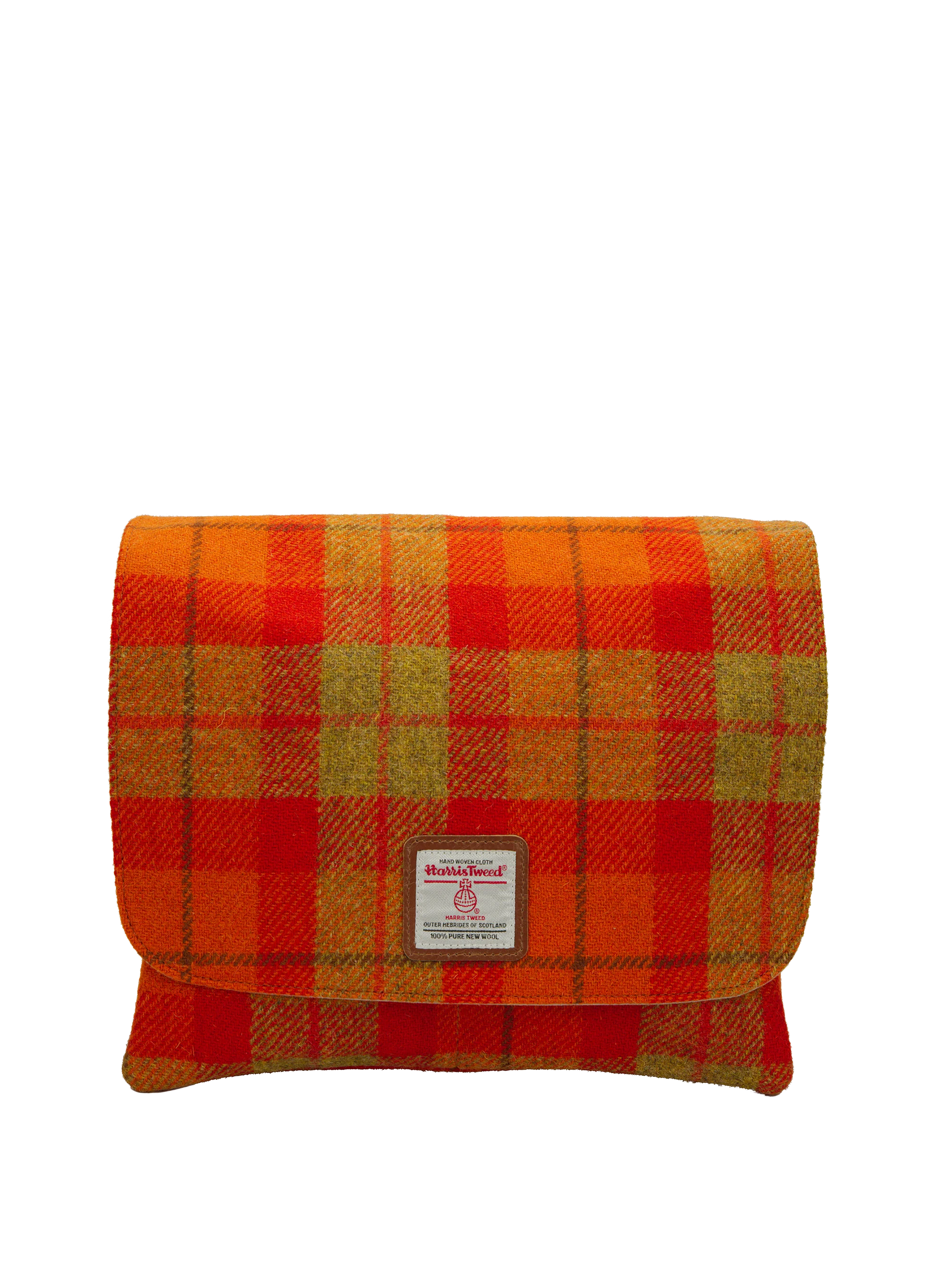 Harris Tweed Scalpay Bag - A0196 (Tan Leather) - Image 3