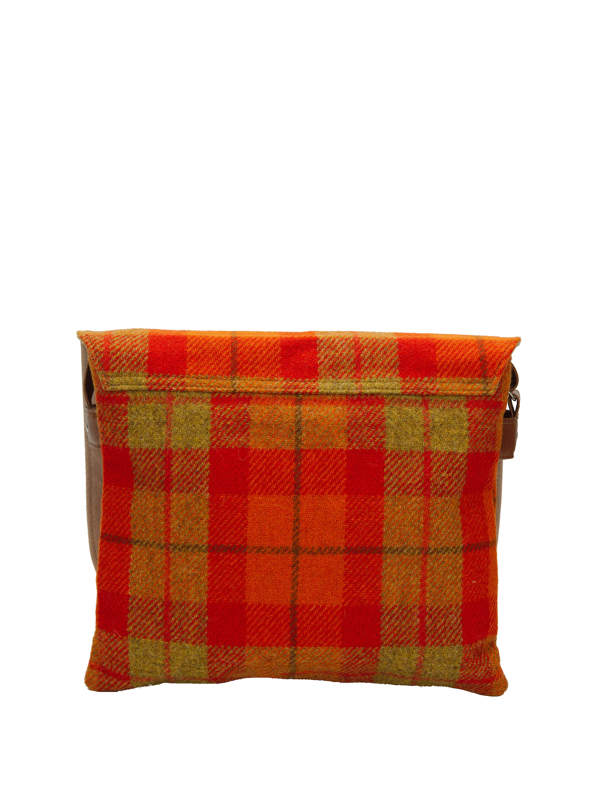 Harris Tweed Scalpay Bag - A0196 (Tan Leather) - Image 6