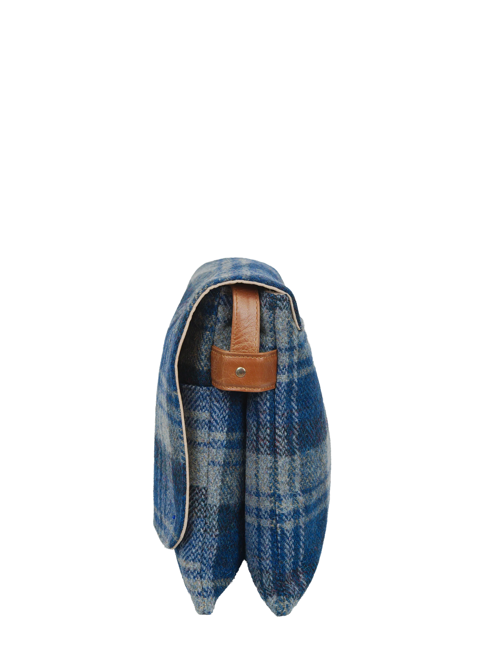 Harris Tweed Scalpay Bag - A0237 (Tan Leather) - Image 5