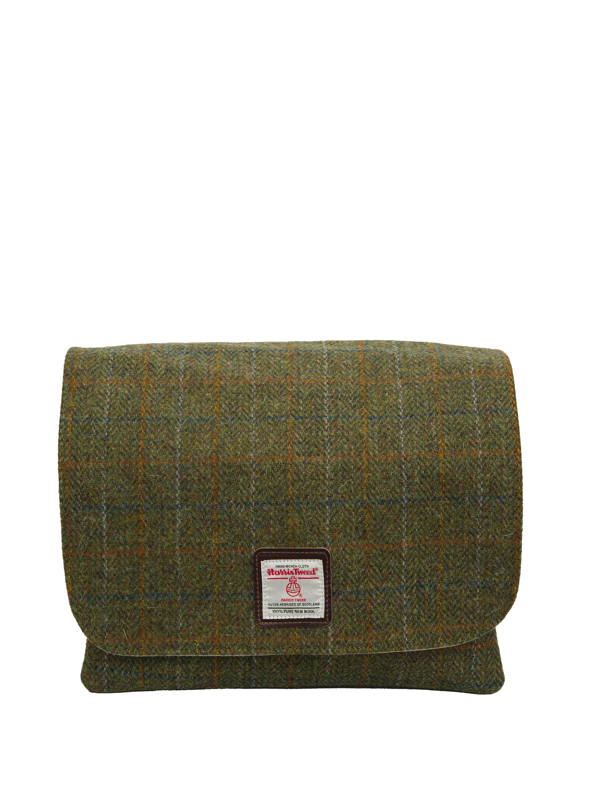 Harris Tweed Scalpay Bag - HB103 (Brown Leather) - Image 3