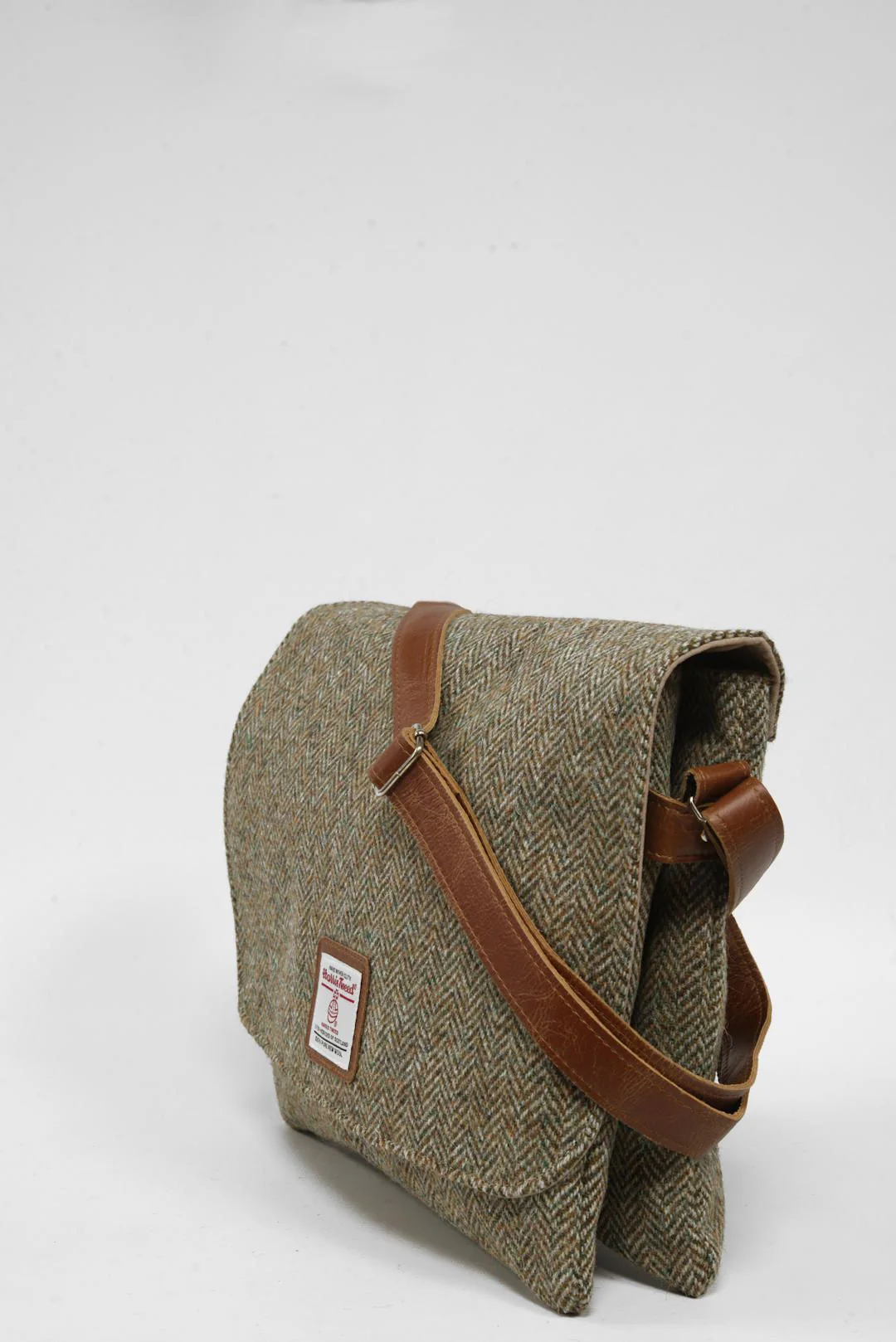 Harris Tweed Scalpay Bag - HB52 (Tan Leather) - Image 2