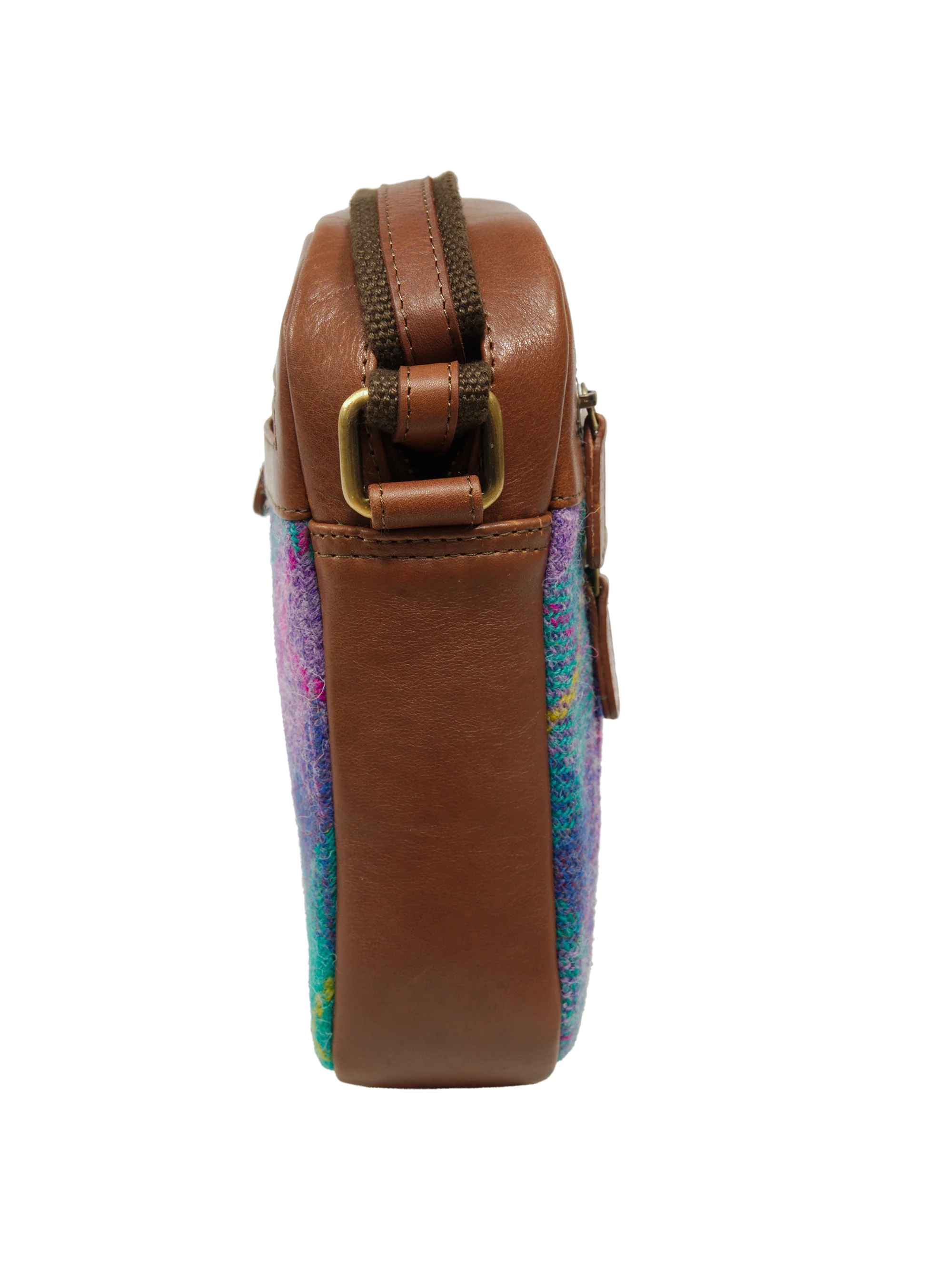Harris Tweed Seaforth Bag - A0222 (Brown) - Image 4