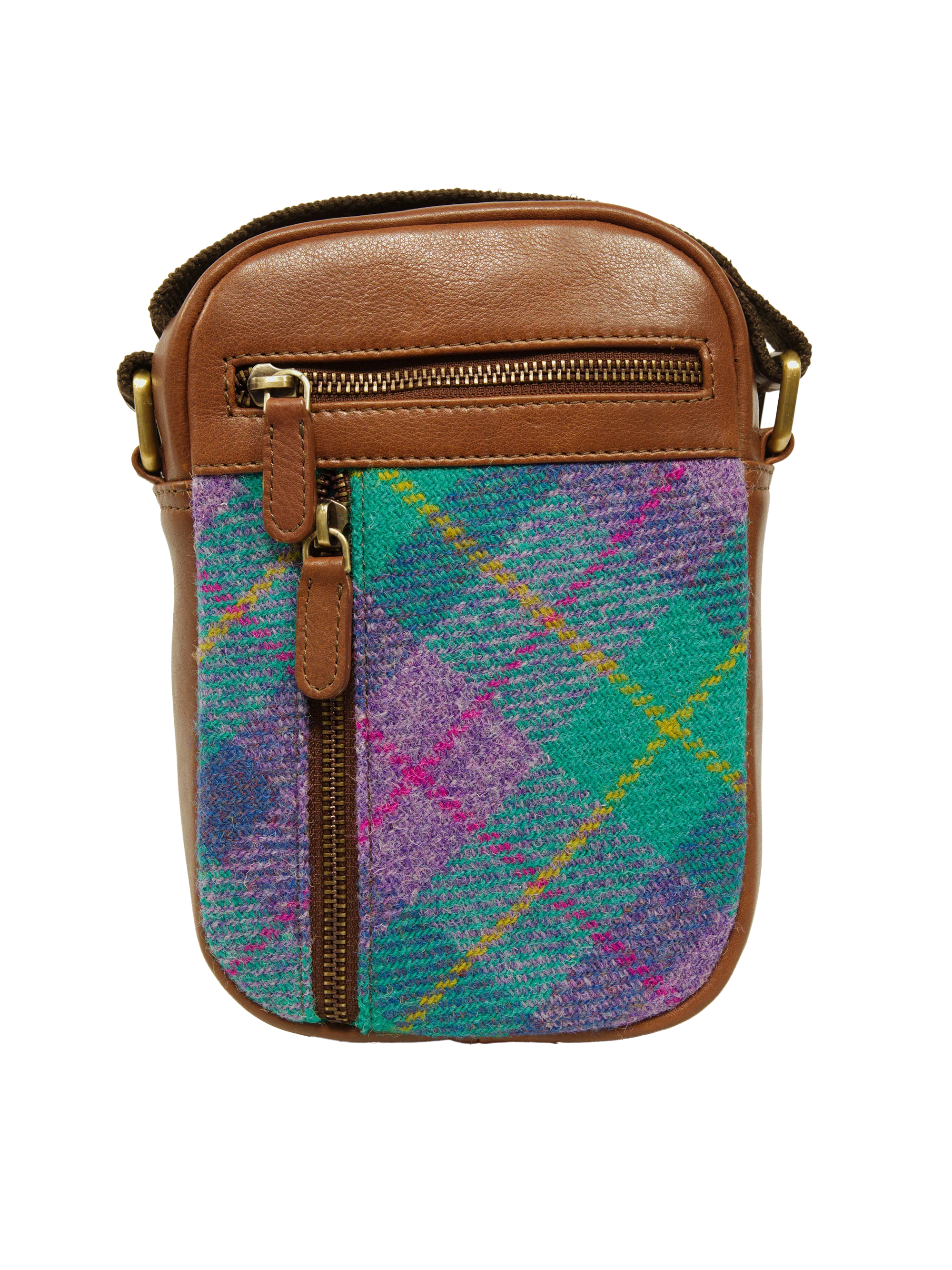 Harris Tweed Seaforth Bag - A0222 (Brown) - Image 5