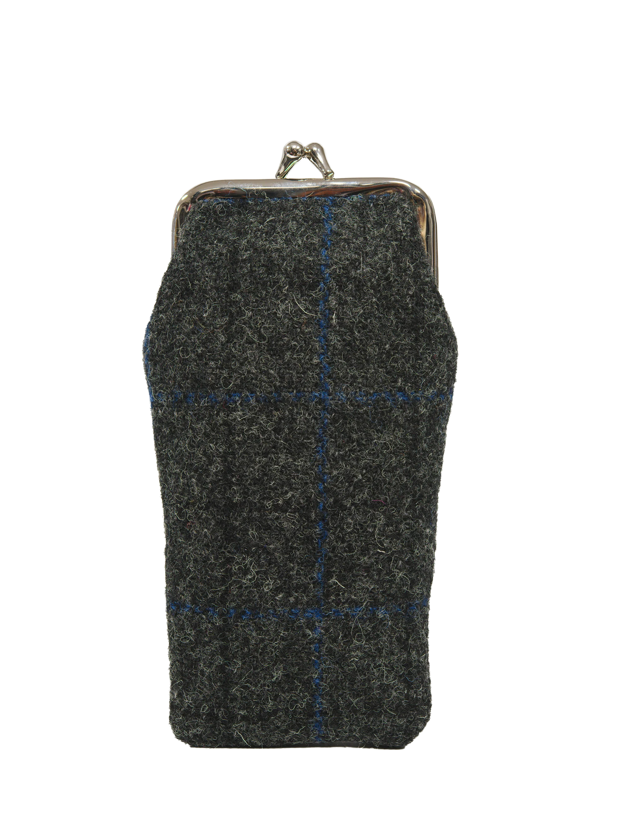 Harris Tweed Spectacle Case - GreyWindowpane - Image 3