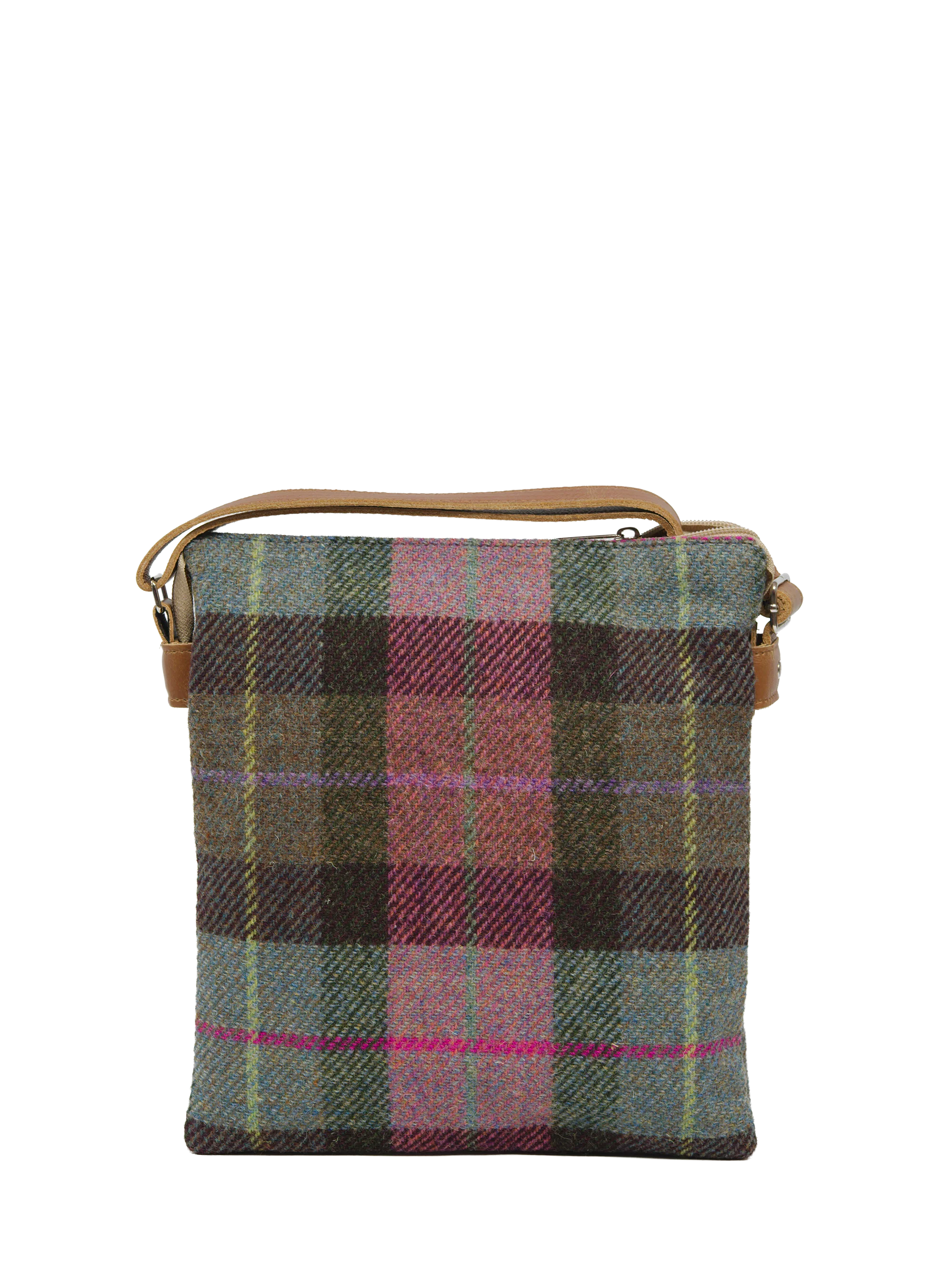 Harris Tweed St Clements Bag - A0254 (Tan Leather) - Image 5