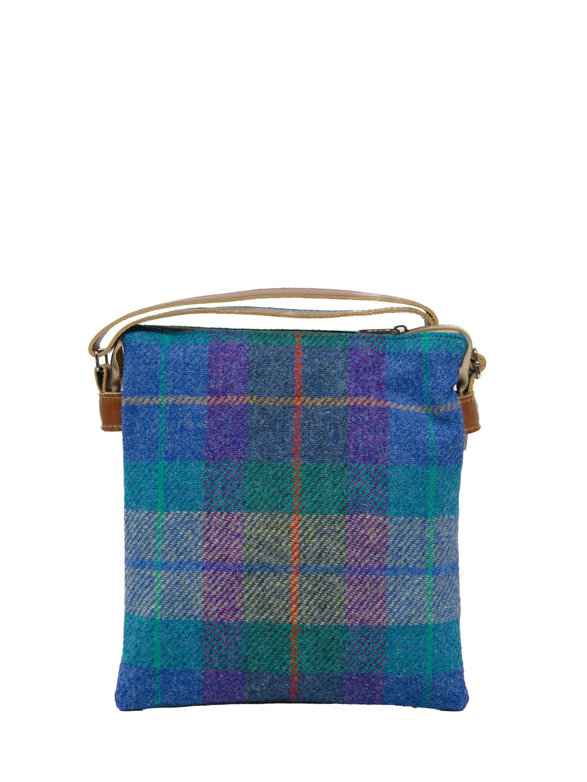 Harris Tweed St Clements Bag - A085 (Tan Leather) - Image 5