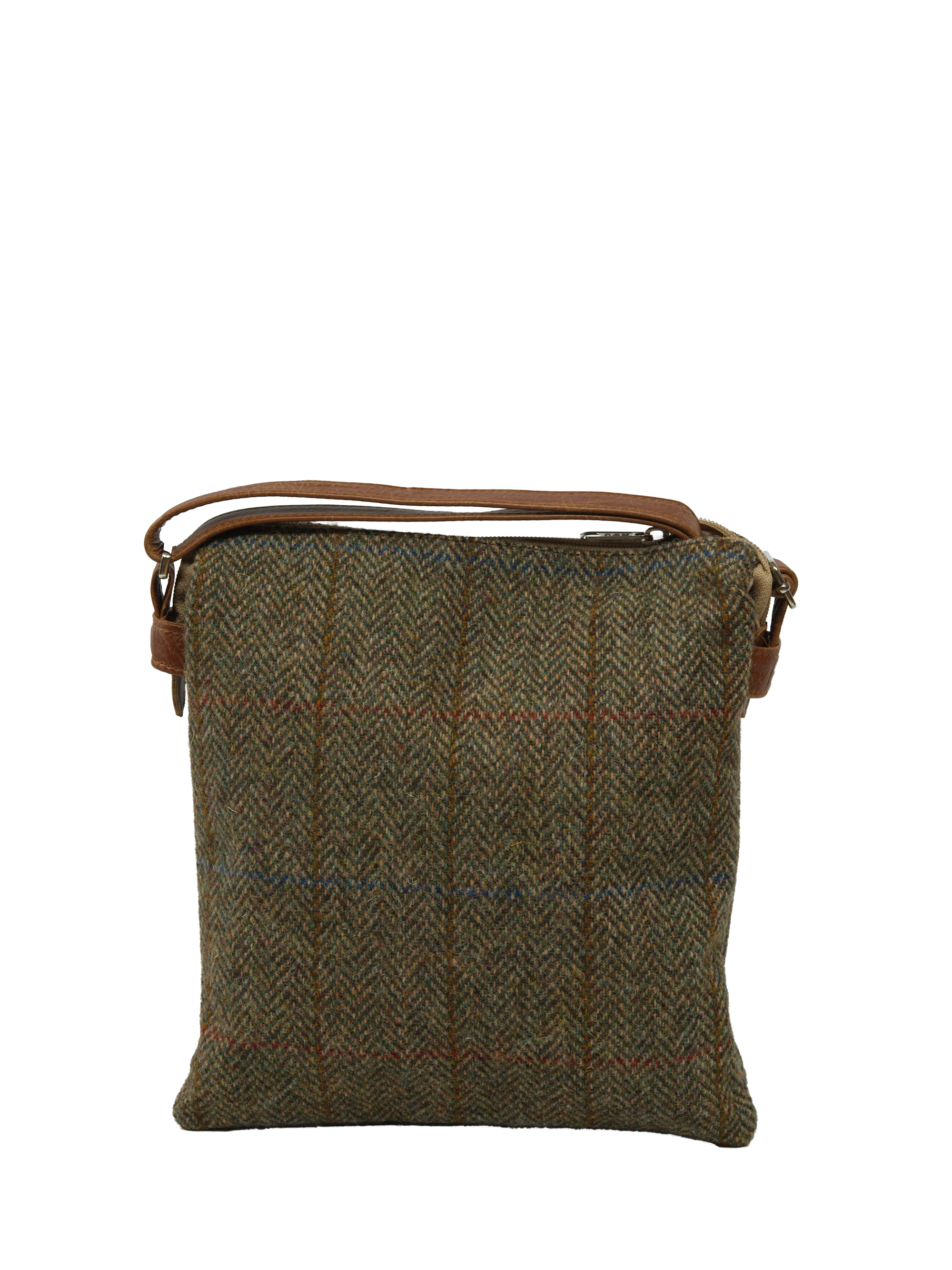 Harris Tweed St Clements Bag - HB55 (Tan Leather) - Image 5