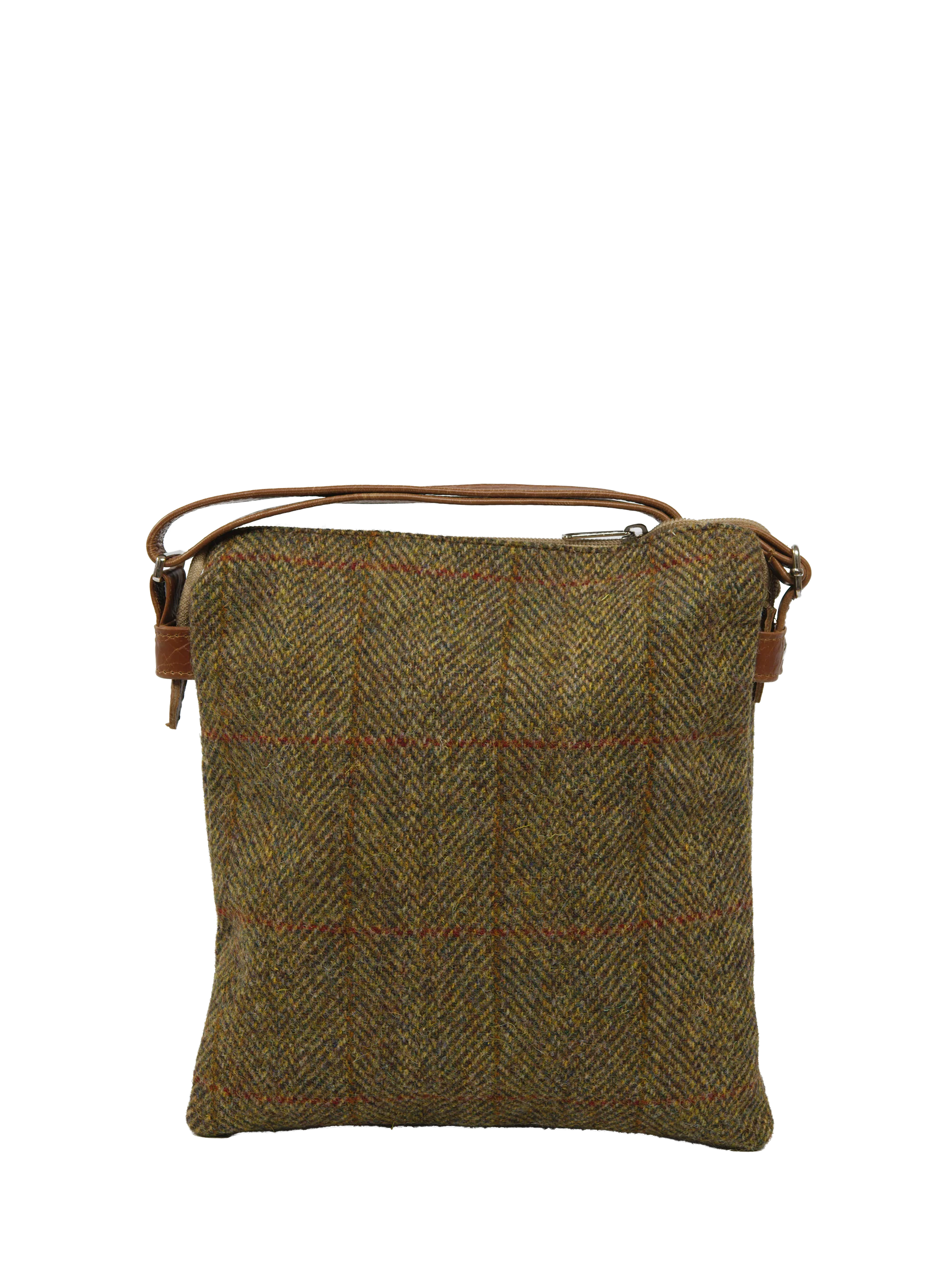 Harris Tweed St Clements Bag - HB67 (Tan Leather) - Image 5
