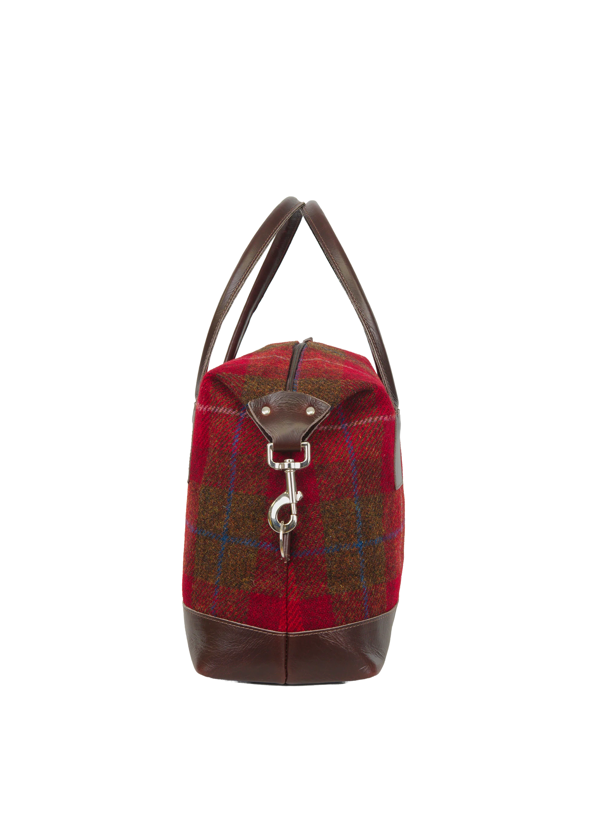 Harris Tweed St Kilda Bag - A001 (Brown Leather) - Image 4