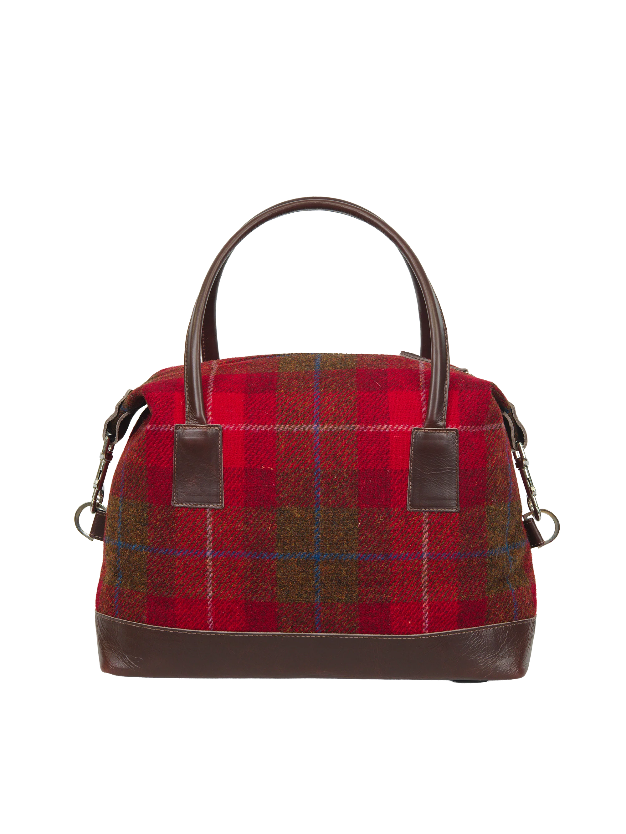 Harris Tweed St Kilda Bag - A001 (Brown Leather) - Image 5