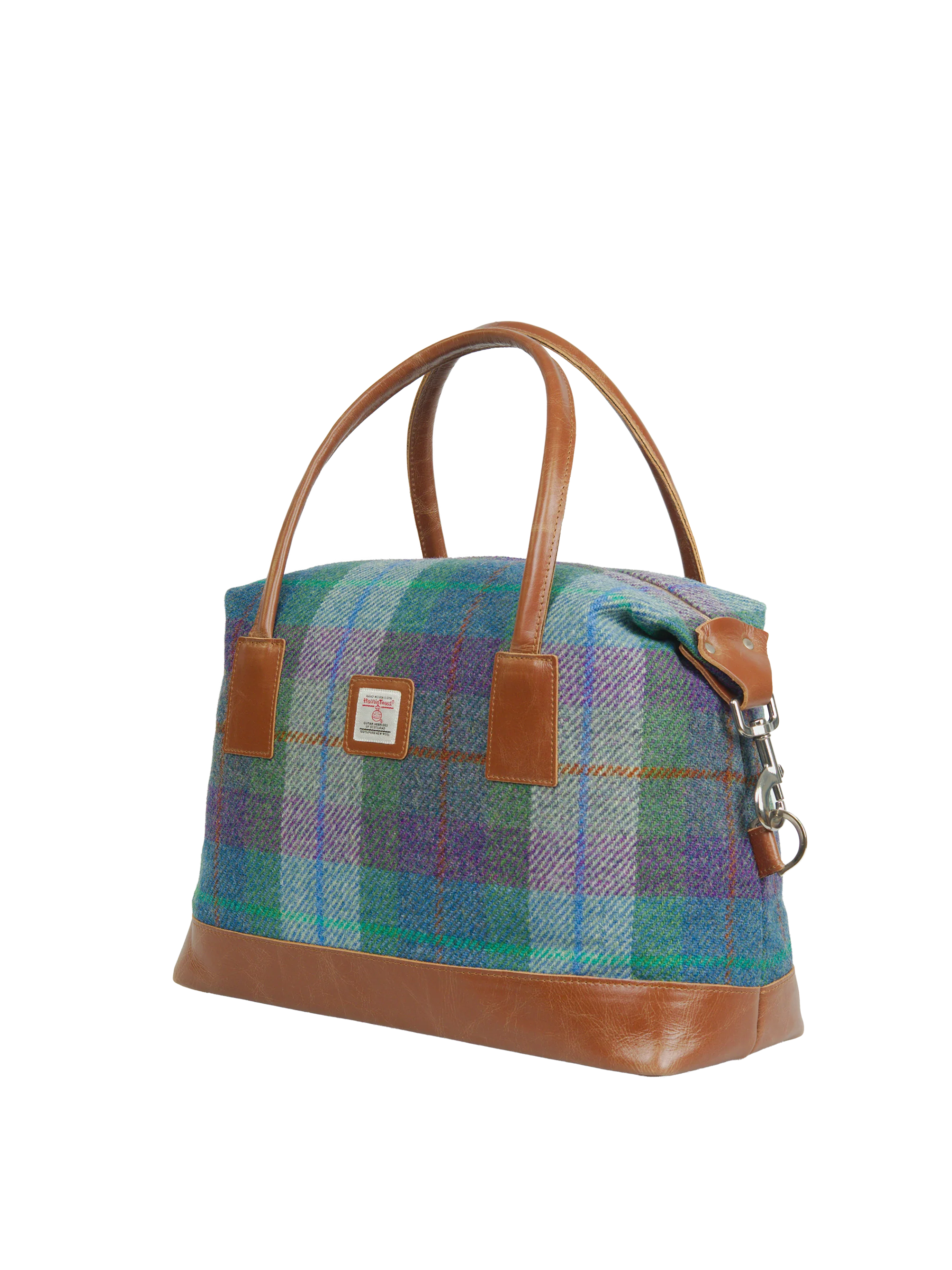 Harris Tweed St Kilda Bag - A0173 (Tan Leather) - Image 3