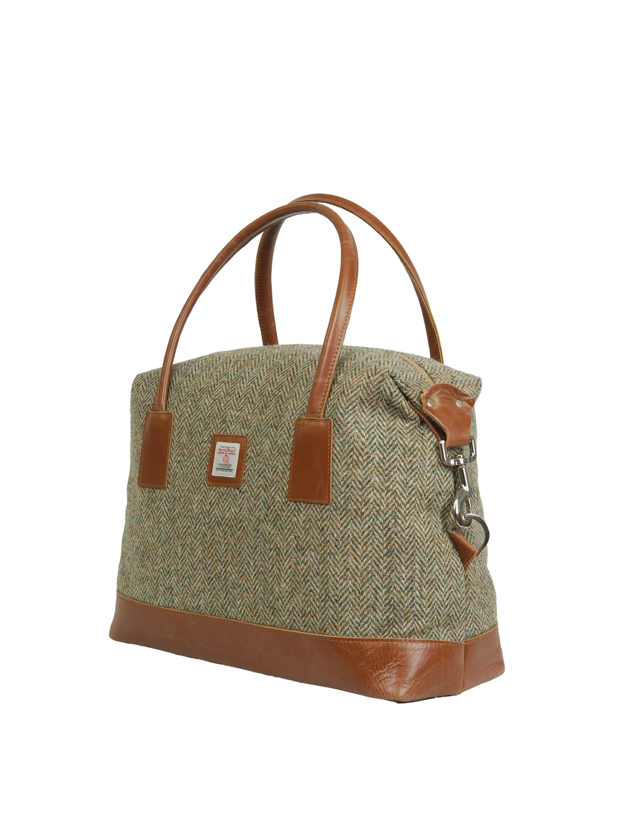 Harris Tweed St Kilda Bag - HB52 (Tan Leather) - Image 3