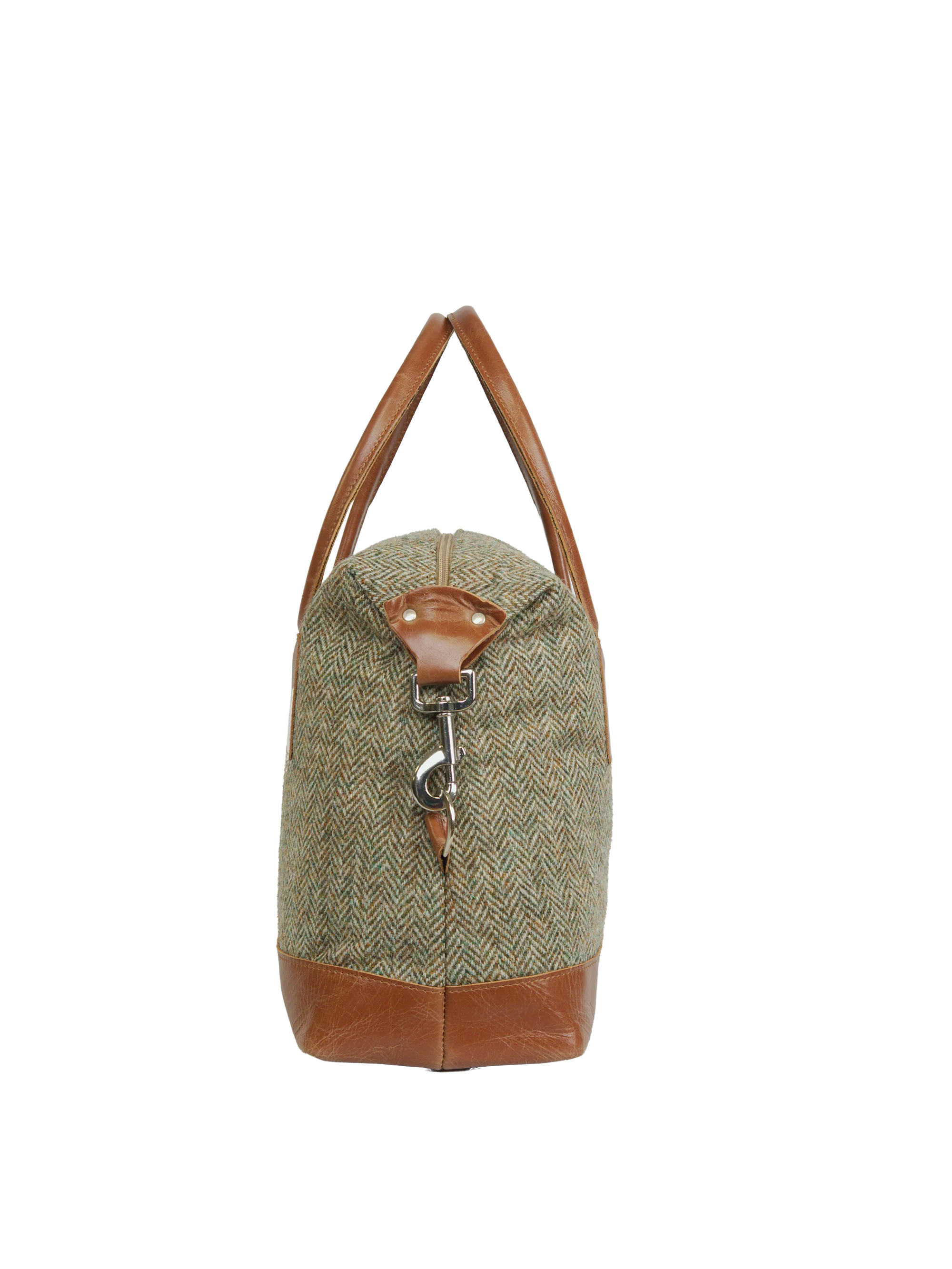 Harris Tweed St Kilda Bag - HB52 (Tan Leather) - Image 4