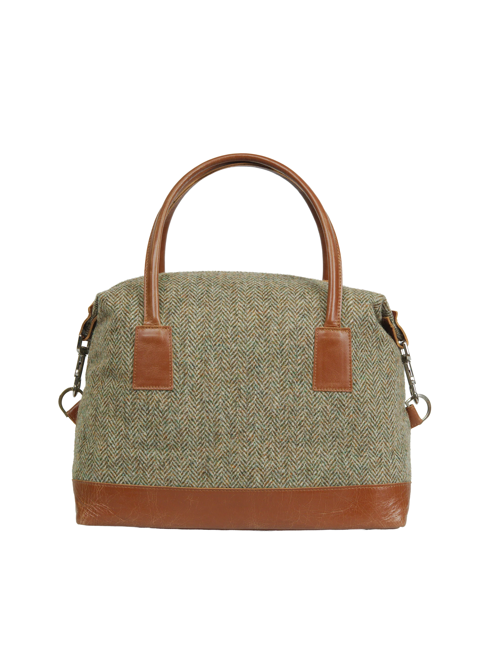 Harris Tweed St Kilda Bag - HB52 (Tan Leather) - Image 5