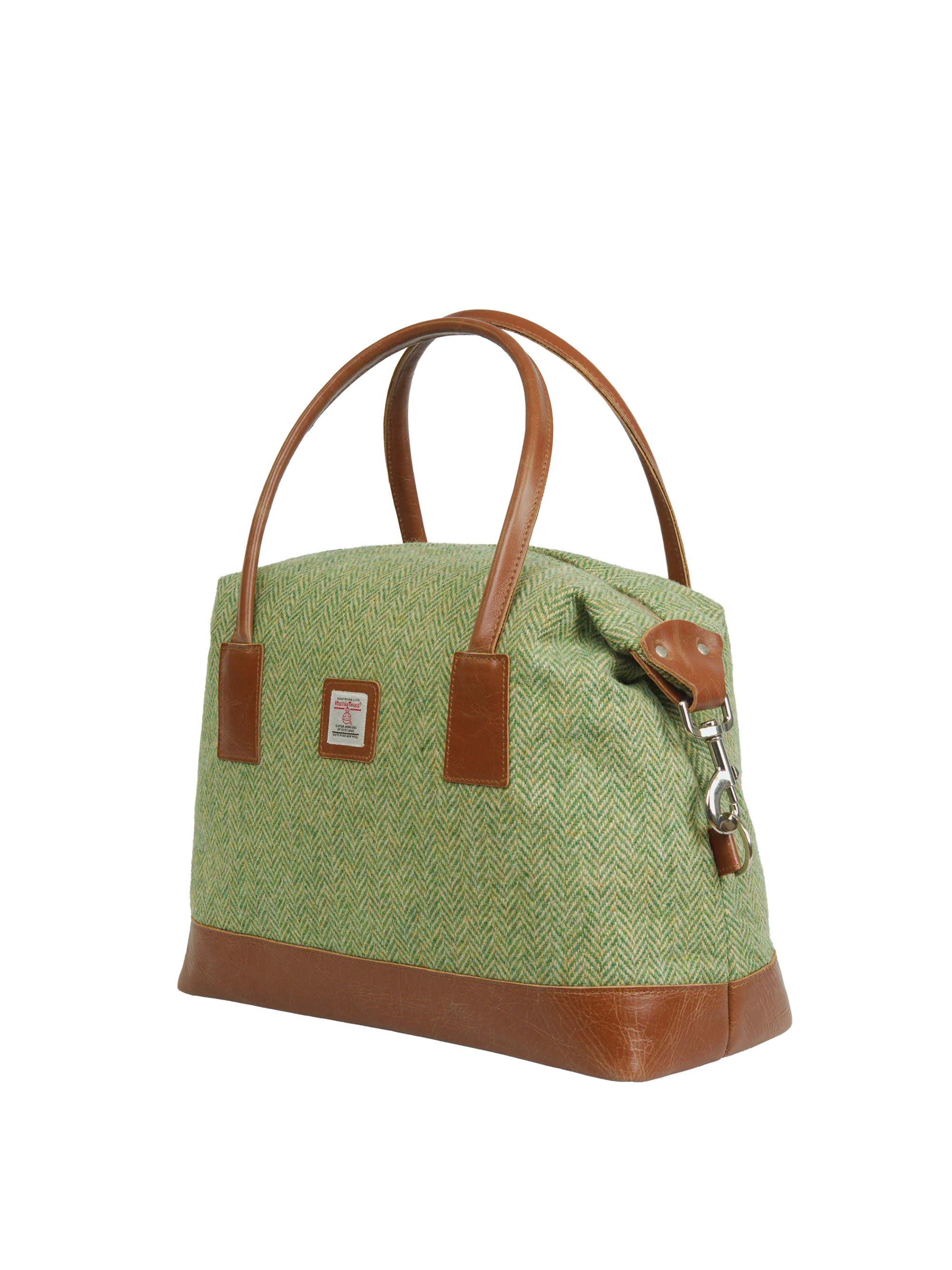 Harris Tweed St Kilda Bag - NHB1 (Tan Leather) - Image 3