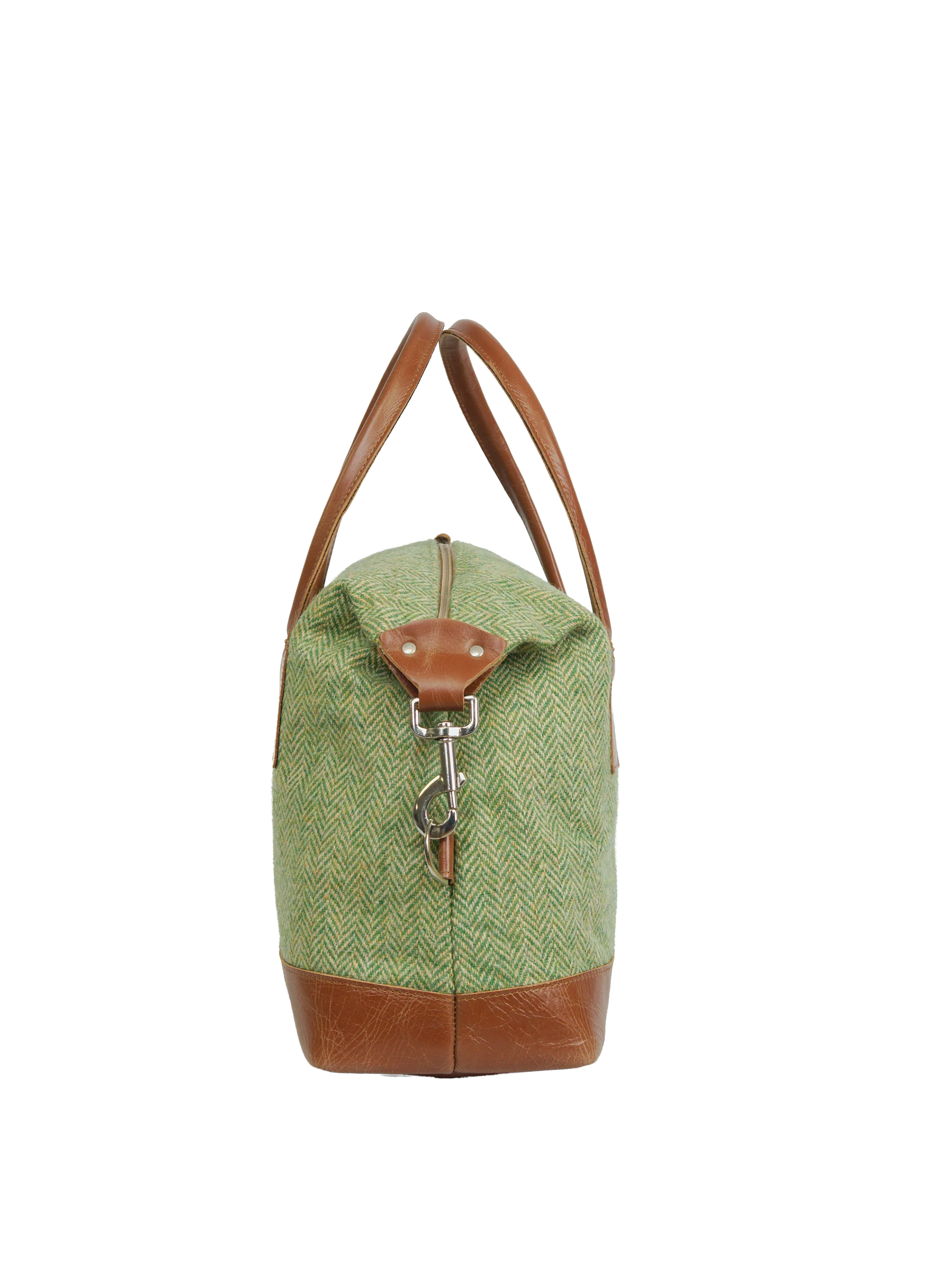 Harris Tweed St Kilda Bag - NHB1 (Tan Leather) - Image 4