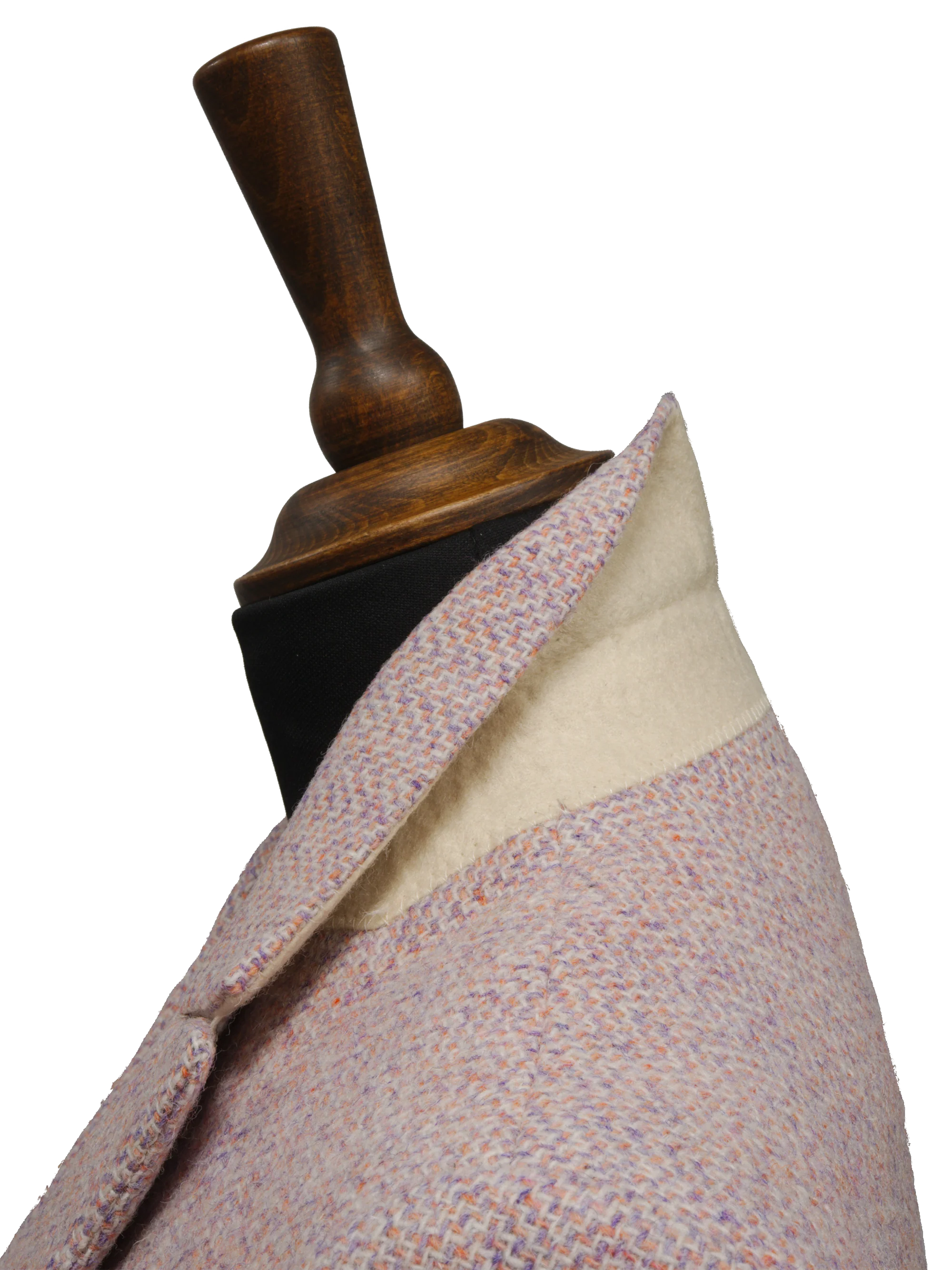Harris Tweed Tammy Jacket - Pink Mix Herringbone - Image 5