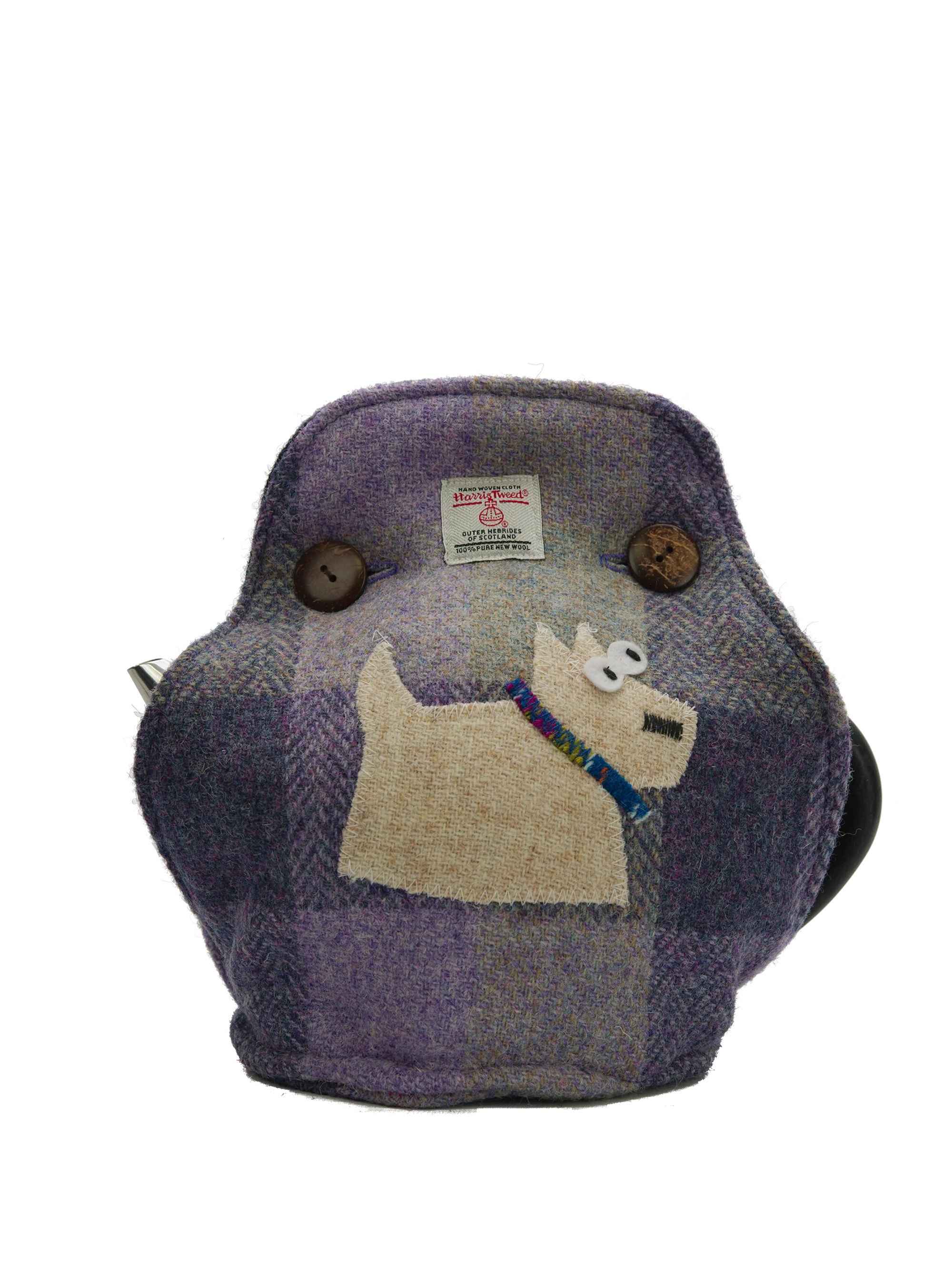 Harris Tweed Tea Cosy - HB156 Westie (Right)